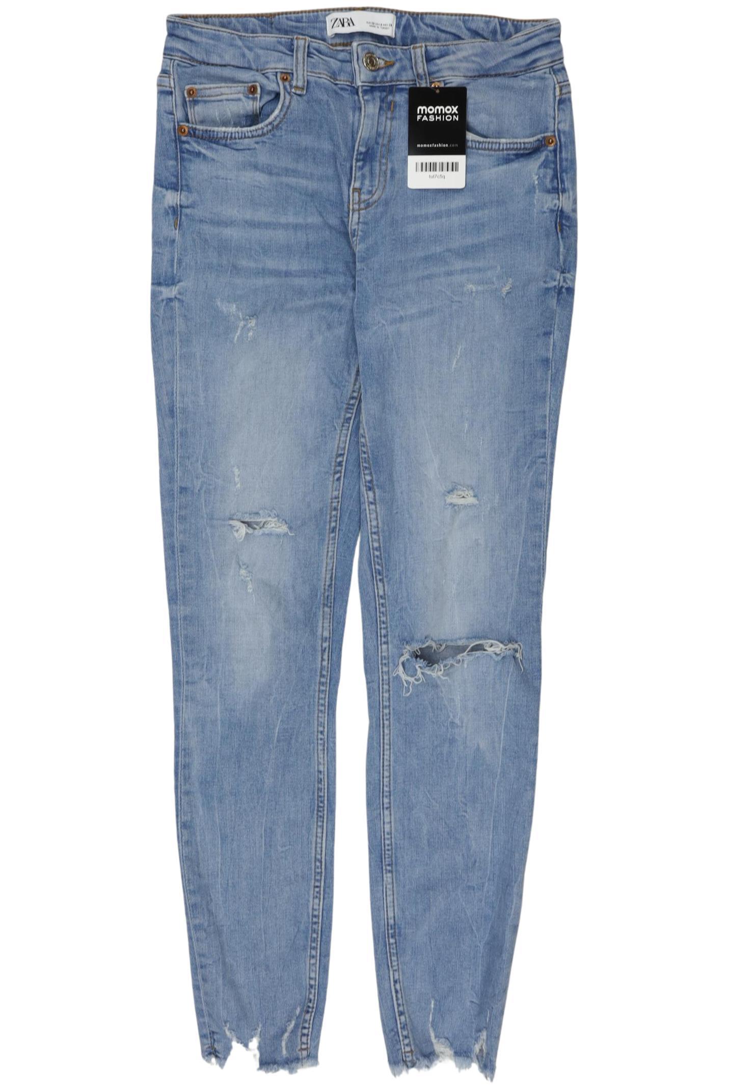 

Zara Damen Jeans, hellblau, Gr. 38