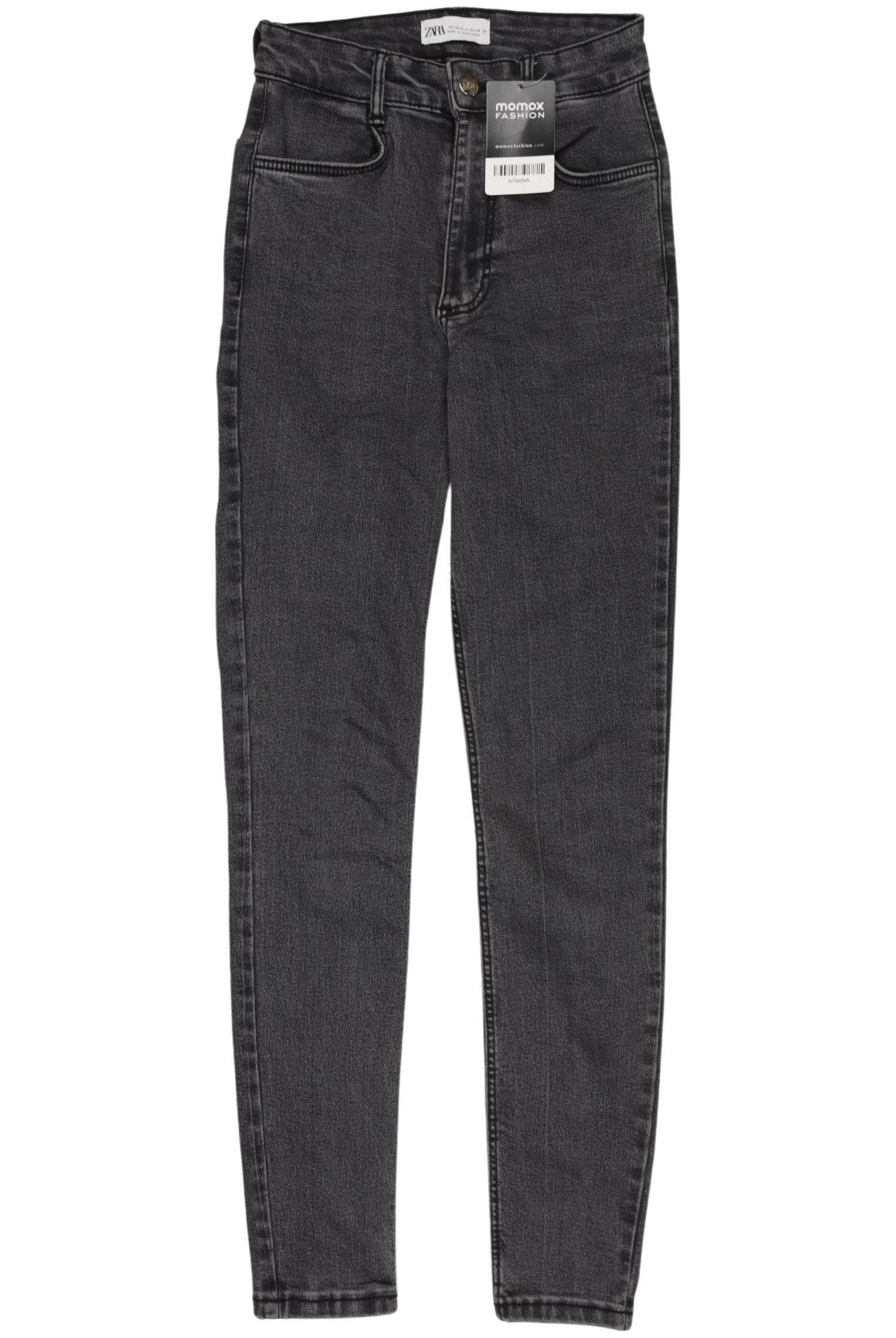 

Zara Damen Jeans, grau, Gr. 34