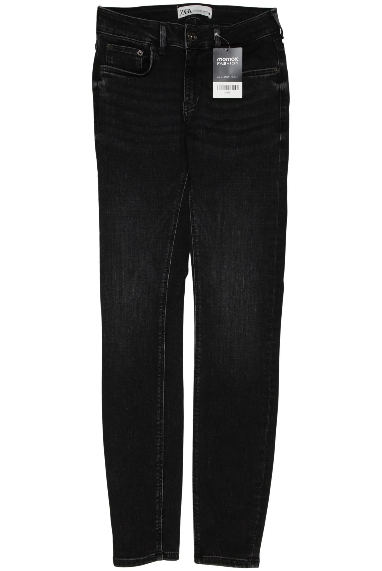 

Zara Damen Jeans, schwarz, Gr. 36