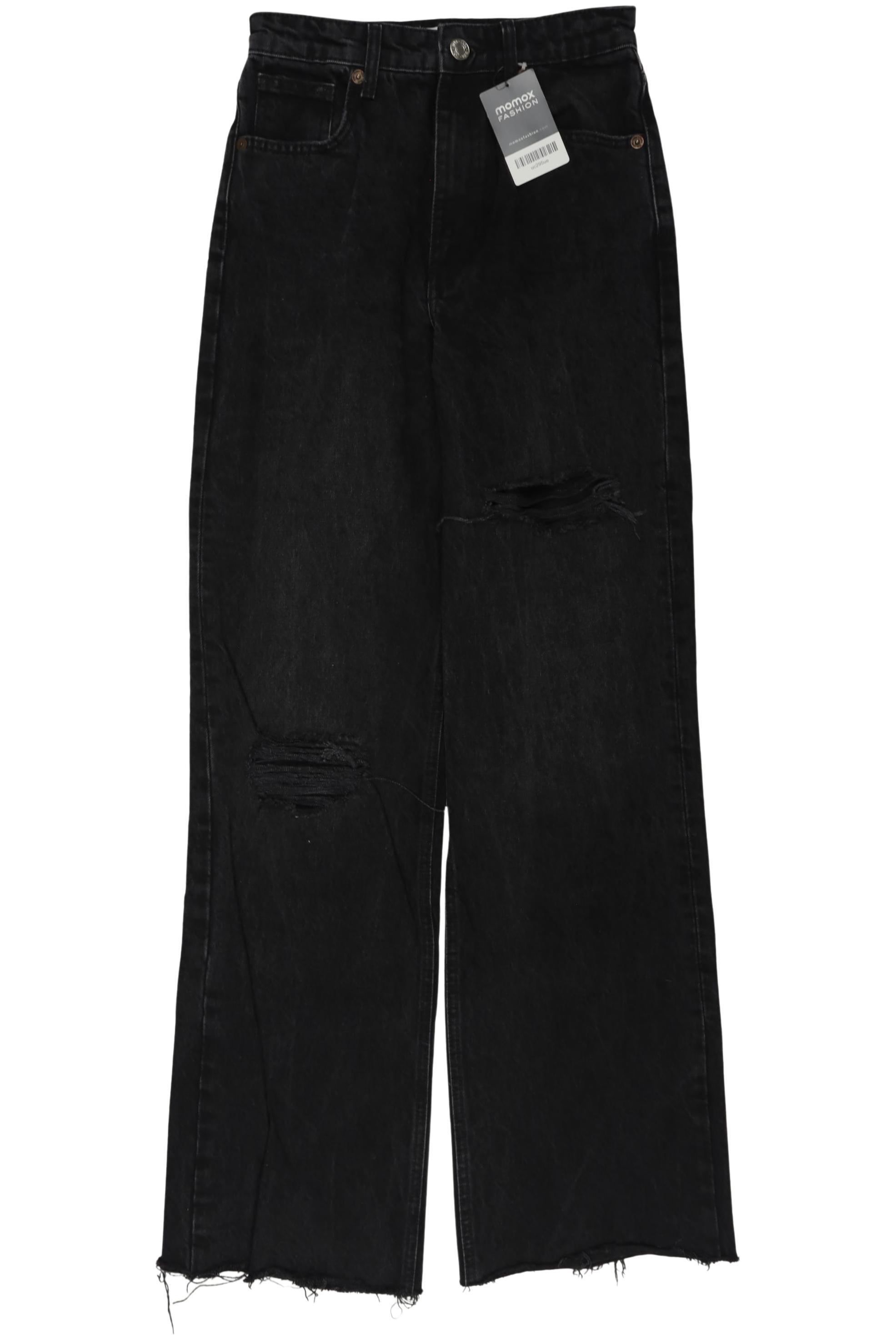 

Zara Damen Jeans, schwarz, Gr. 36