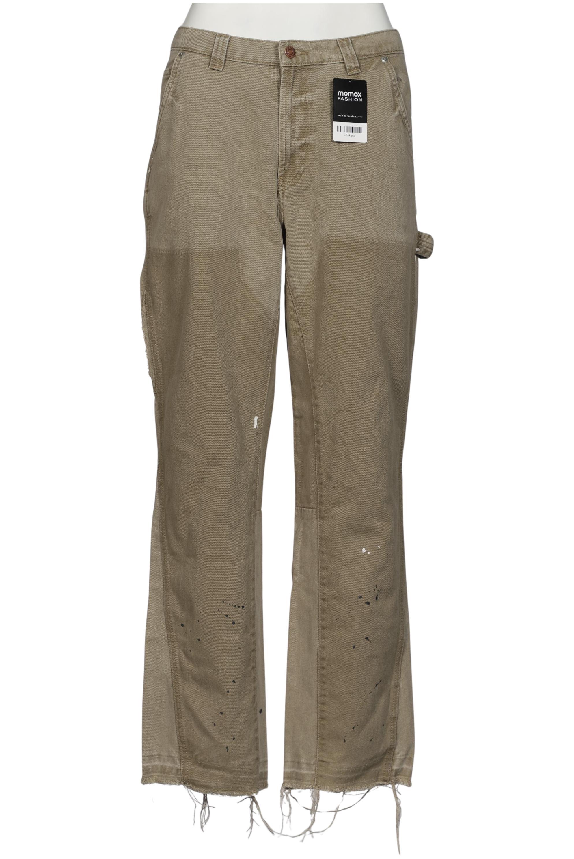 

Zara Damen Jeans, beige, Gr. 44