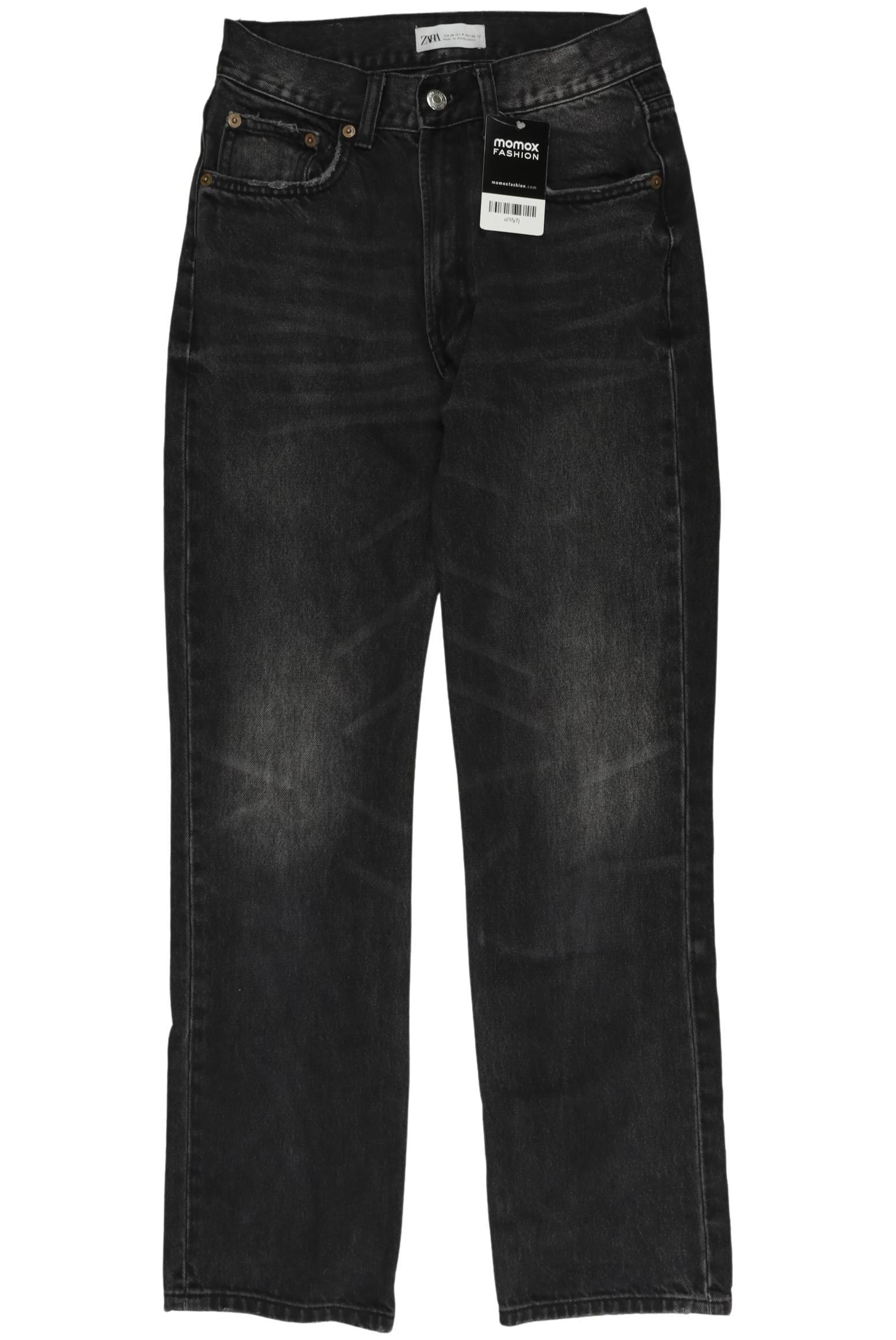

Zara Damen Jeans, schwarz, Gr. 36