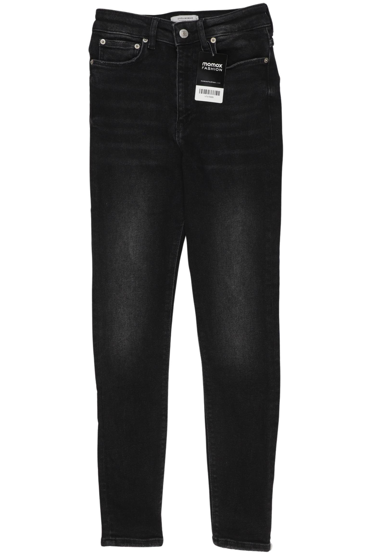 

Zara Damen Jeans, schwarz, Gr. 36