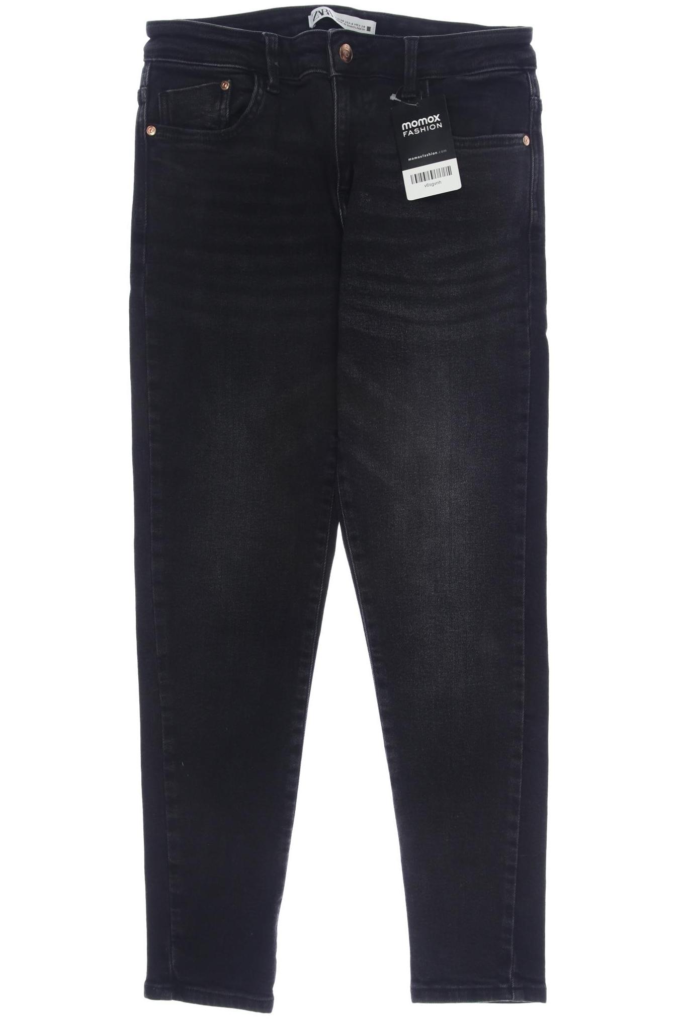 

Zara Damen Jeans, schwarz, Gr. 38