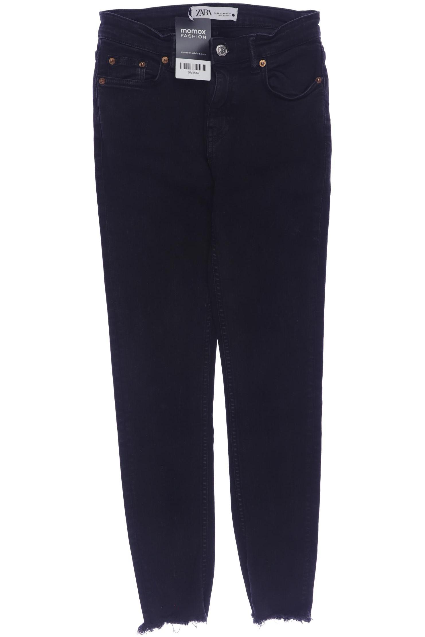 

Zara Damen Jeans, schwarz, Gr. 34