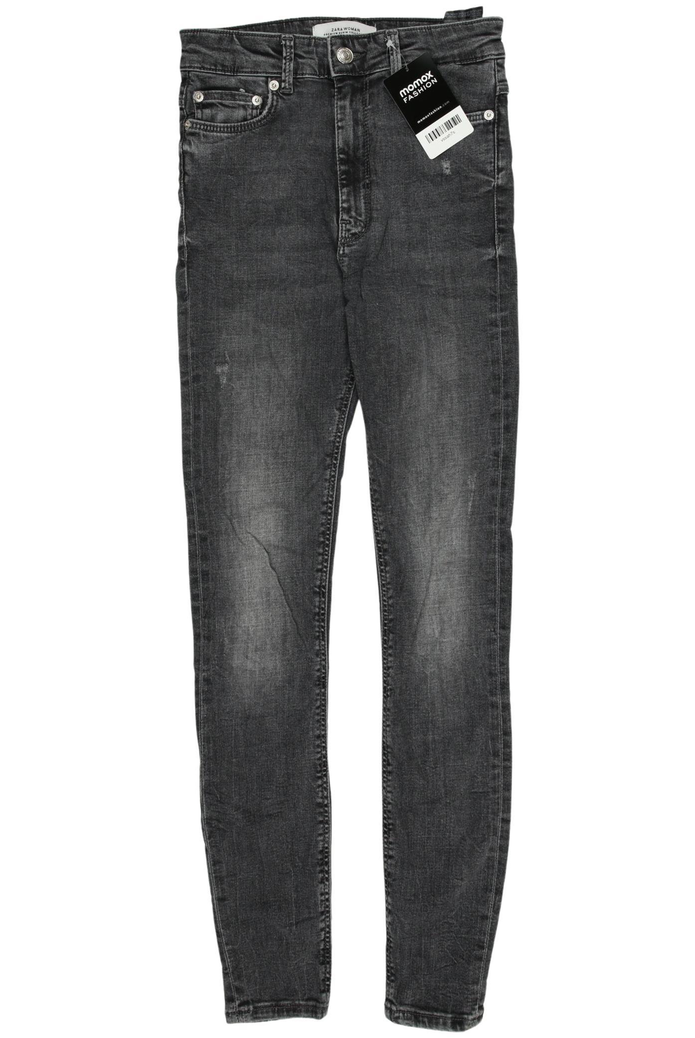 

Zara Damen Jeans, grau, Gr. 34