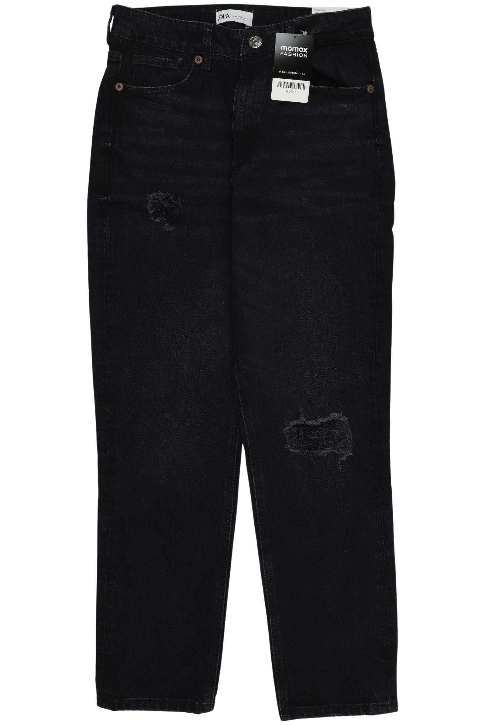 

Zara Damen Jeans, schwarz, Gr. 40