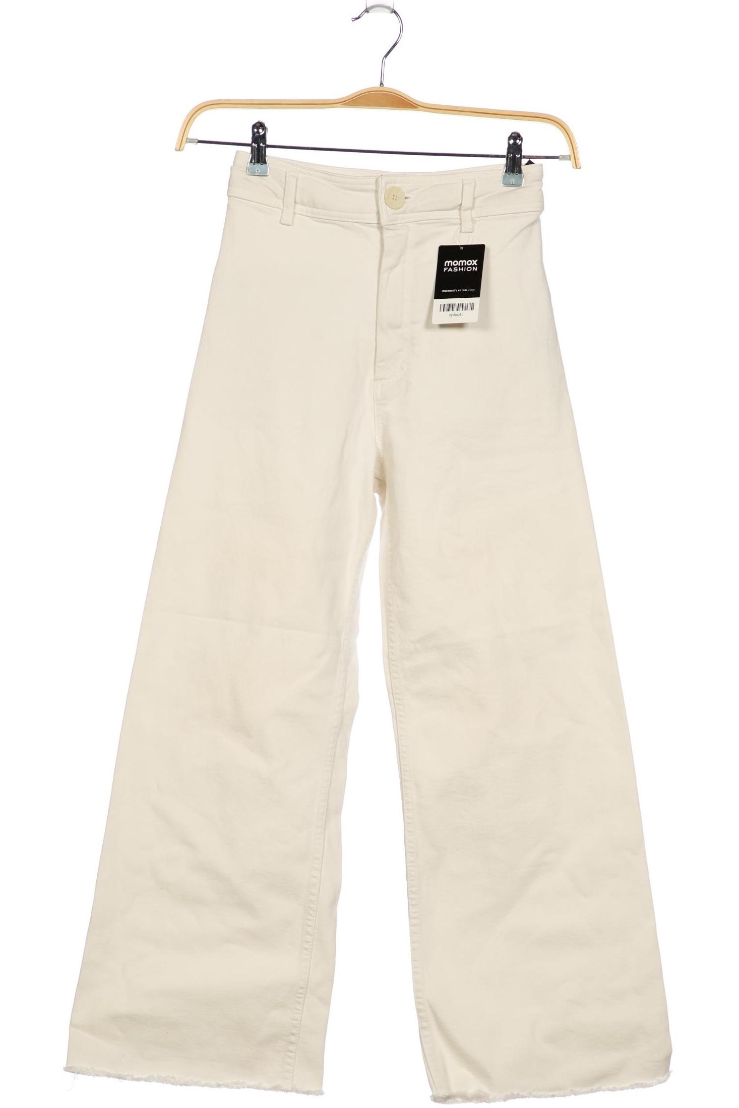 

Zara Damen Jeans, weiß, Gr. 34