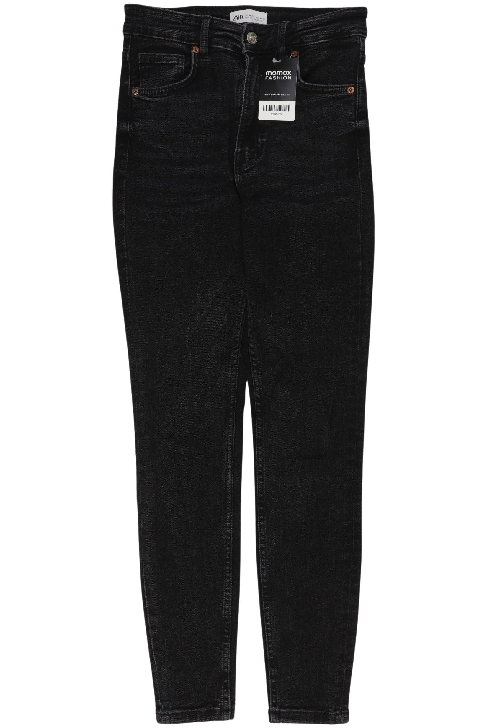 

Zara Damen Jeans, schwarz, Gr. 36
