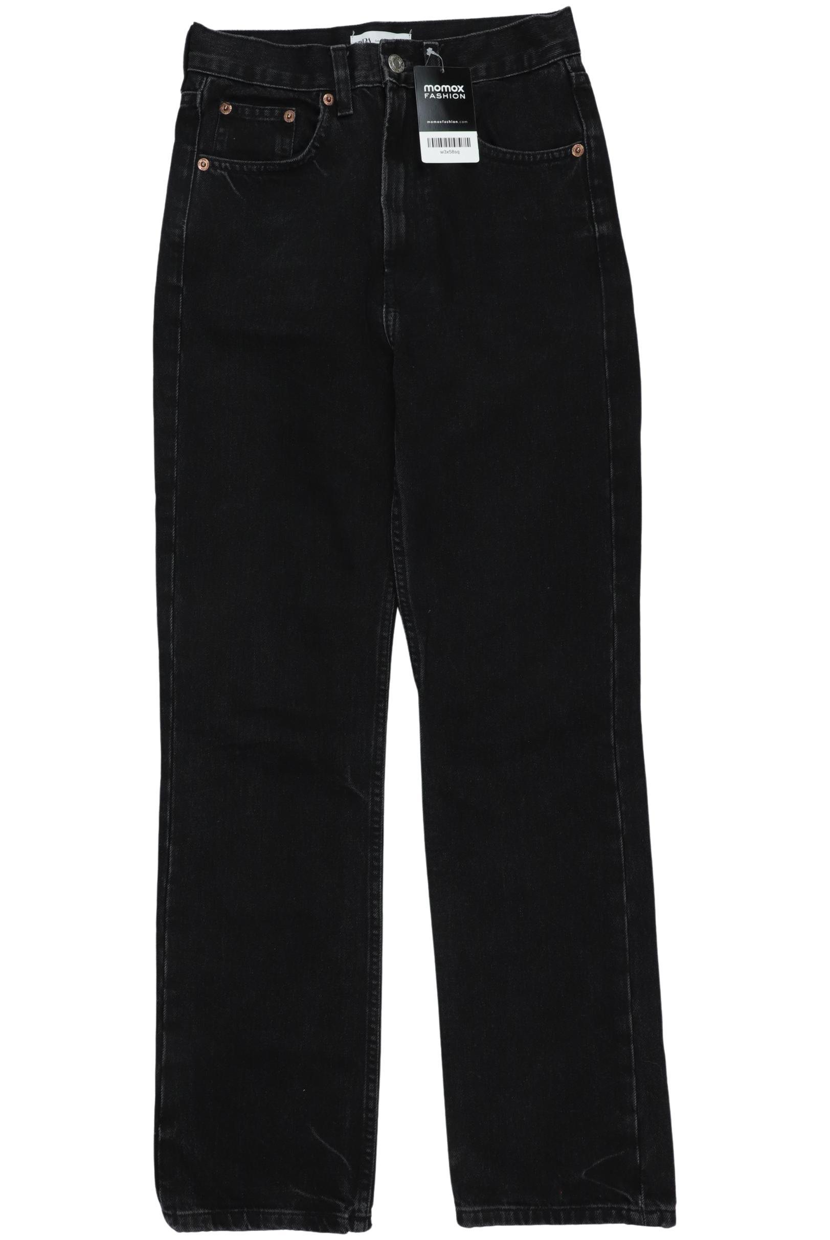 

Zara Damen Jeans, schwarz, Gr. 34