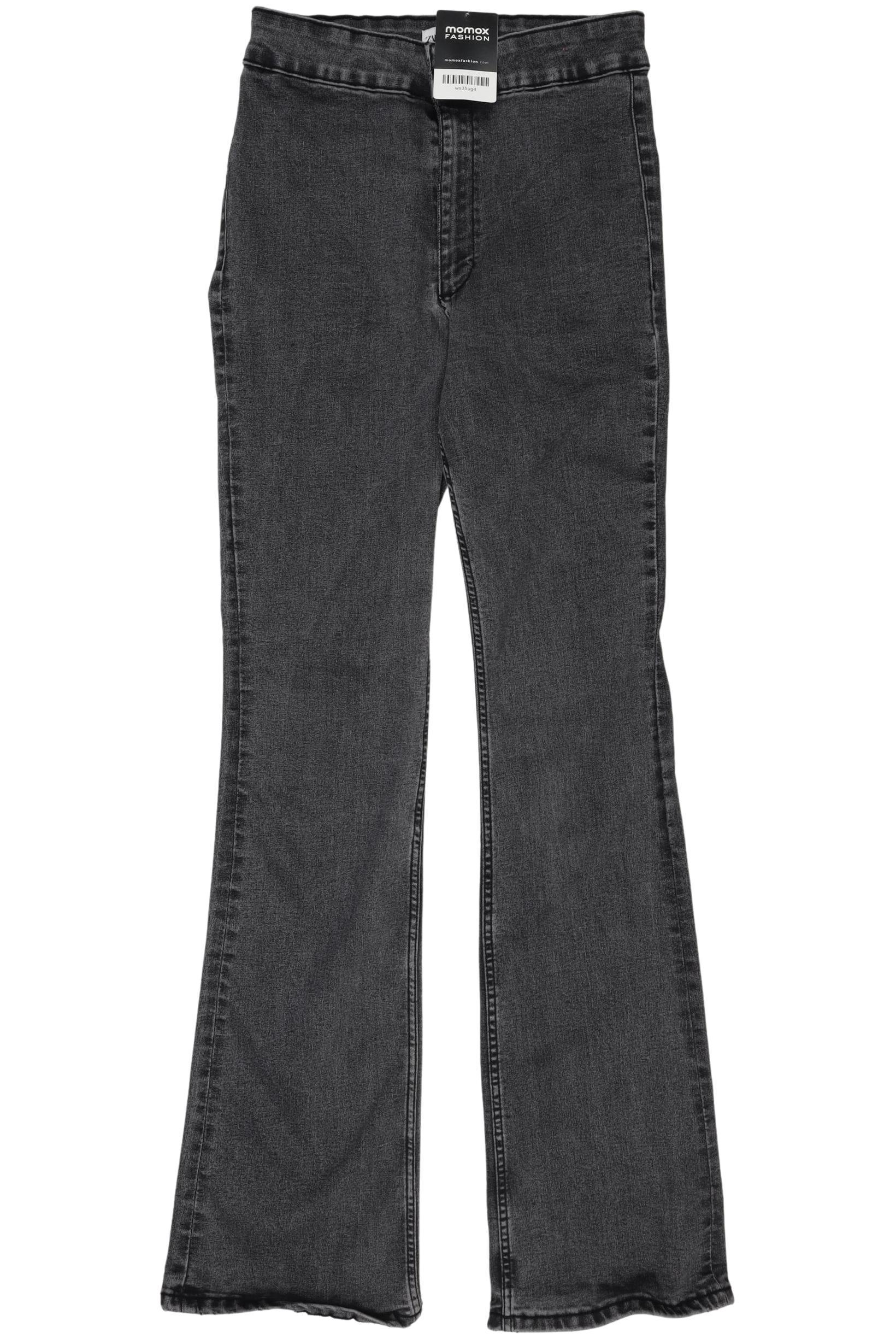 

Zara Damen Jeans, grau, Gr. 40