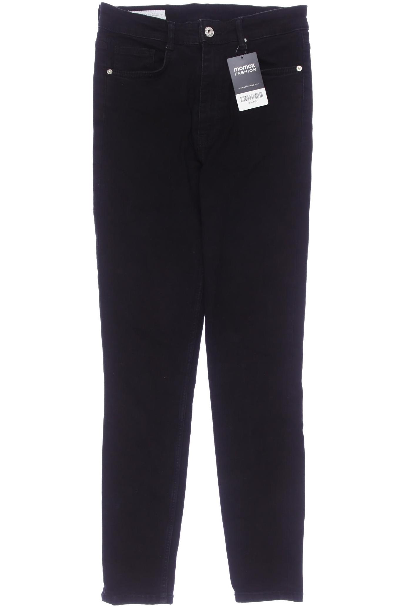 

Zara Damen Jeans, schwarz, Gr. 38