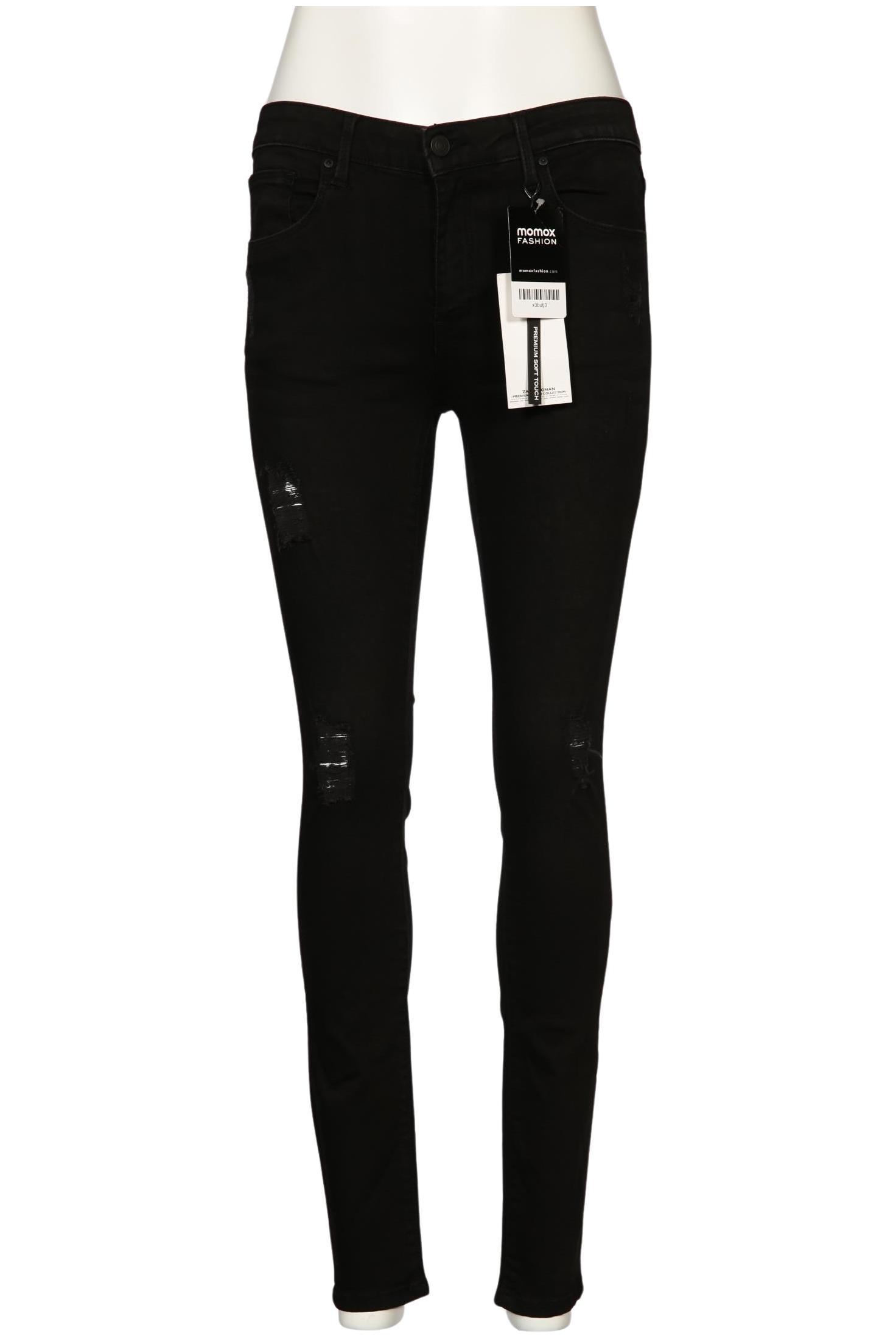 

Zara Damen Jeans, schwarz, Gr. 40