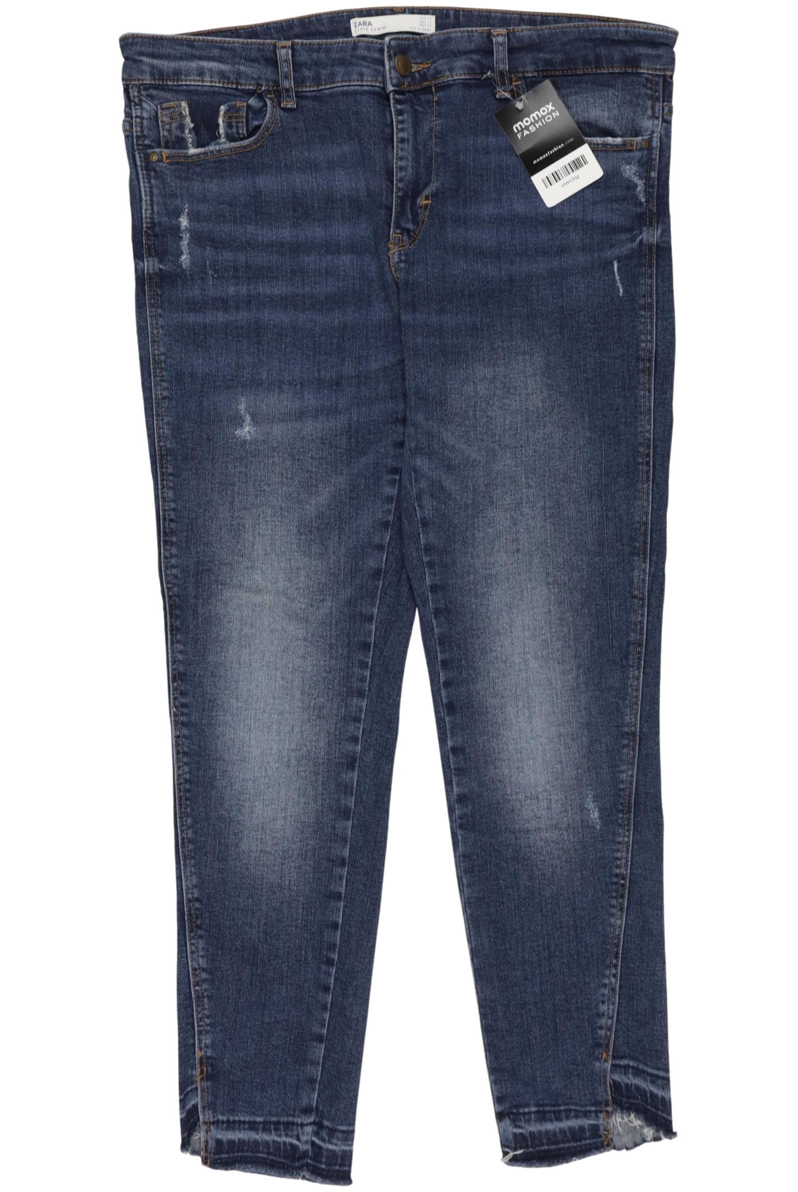 

Zara Damen Jeans, marineblau, Gr. 42