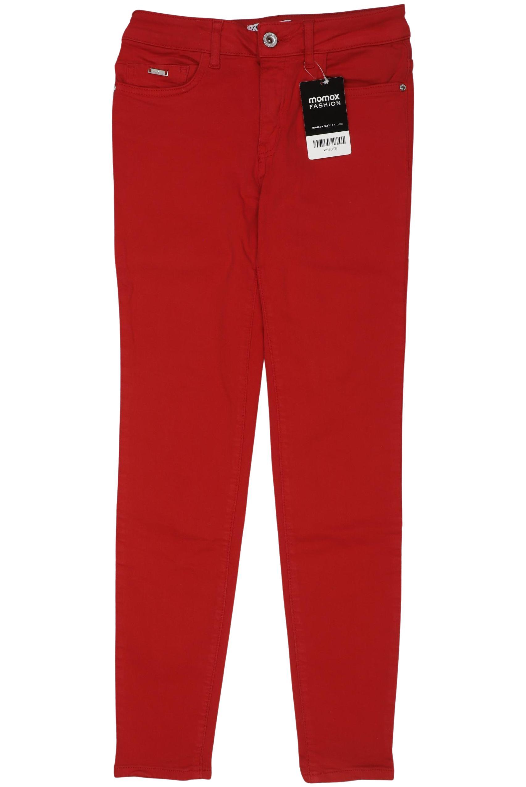 

Zara Damen Jeans, rot, Gr. 34
