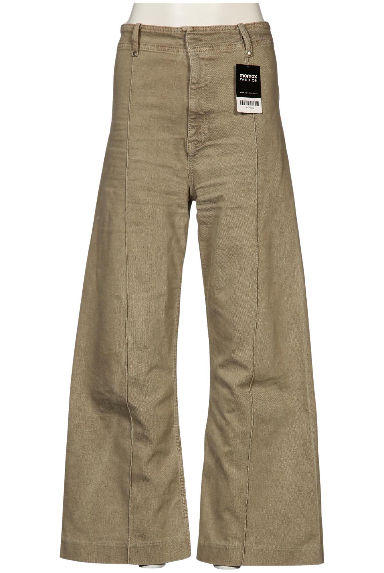 

Zara Damen Jeans, beige, Gr. 38