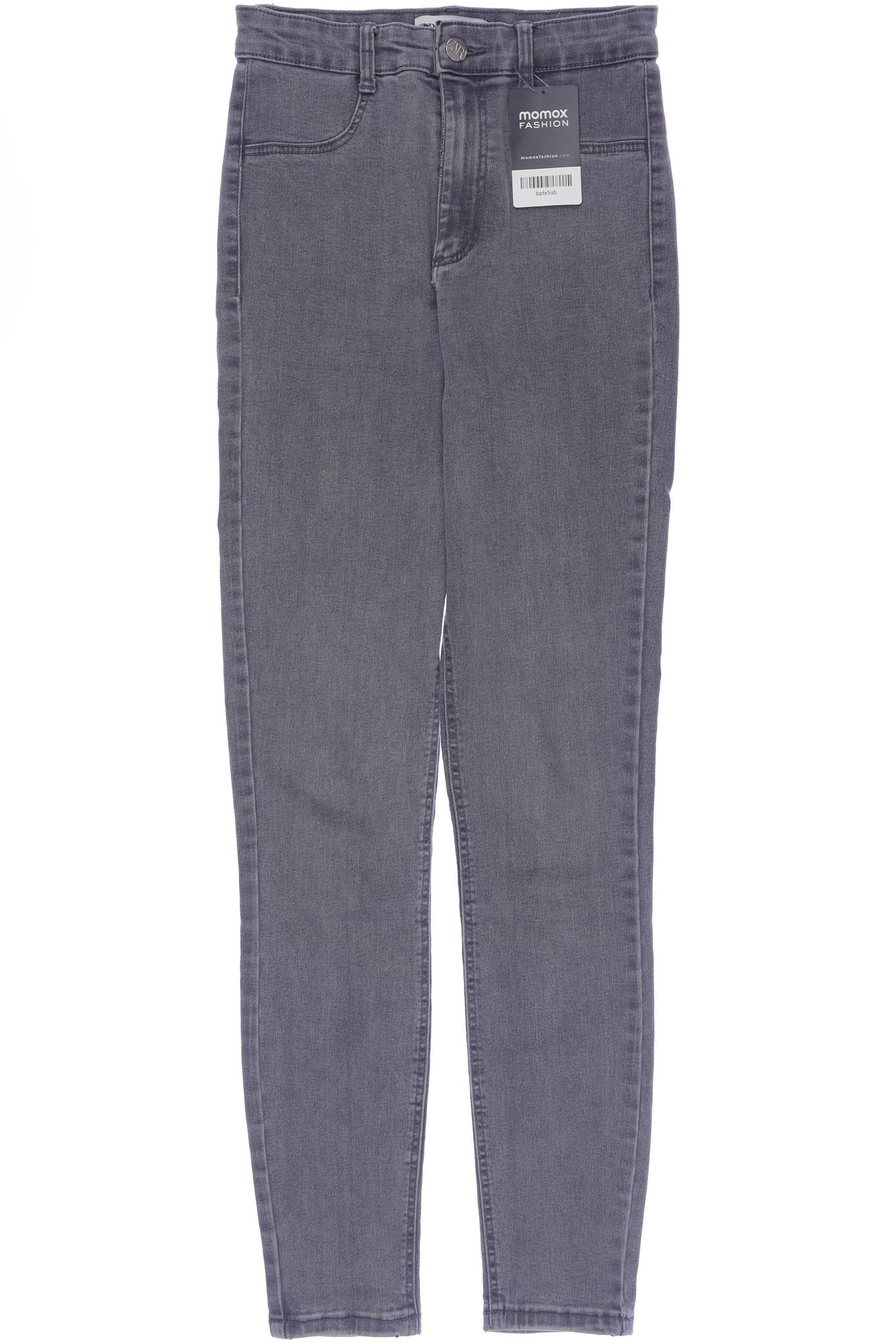 

Zara Damen Jeans, grau, Gr. 36