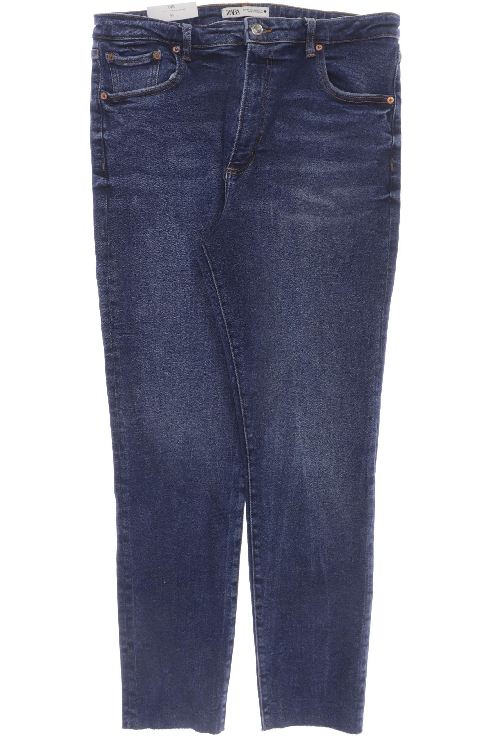 

Zara Damen Jeans, blau, Gr. 46