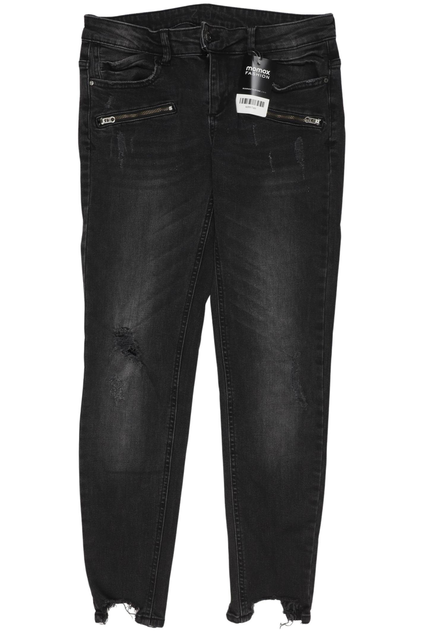 

Zara Damen Jeans, schwarz, Gr. 38