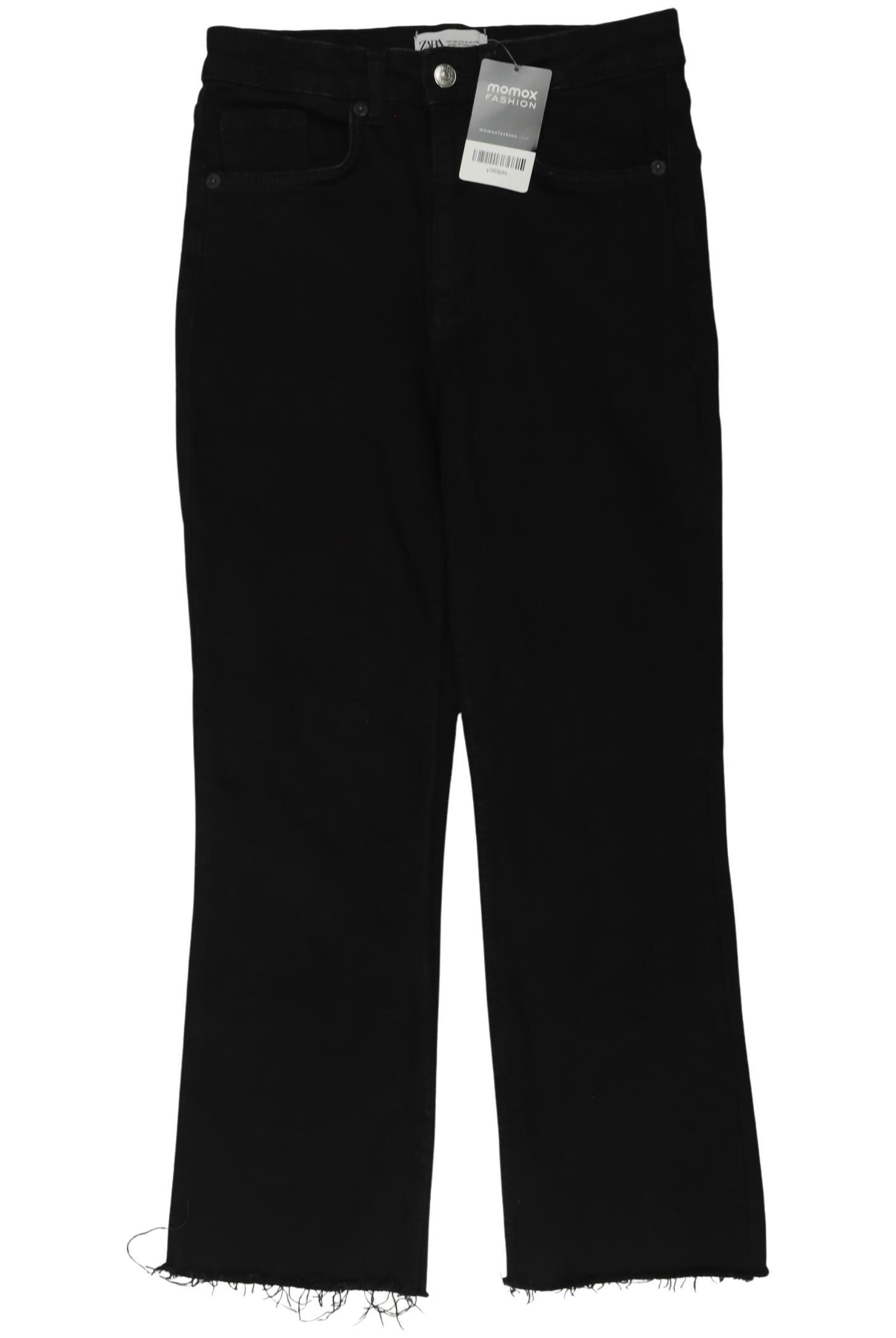 

Zara Damen Jeans, schwarz, Gr. 36