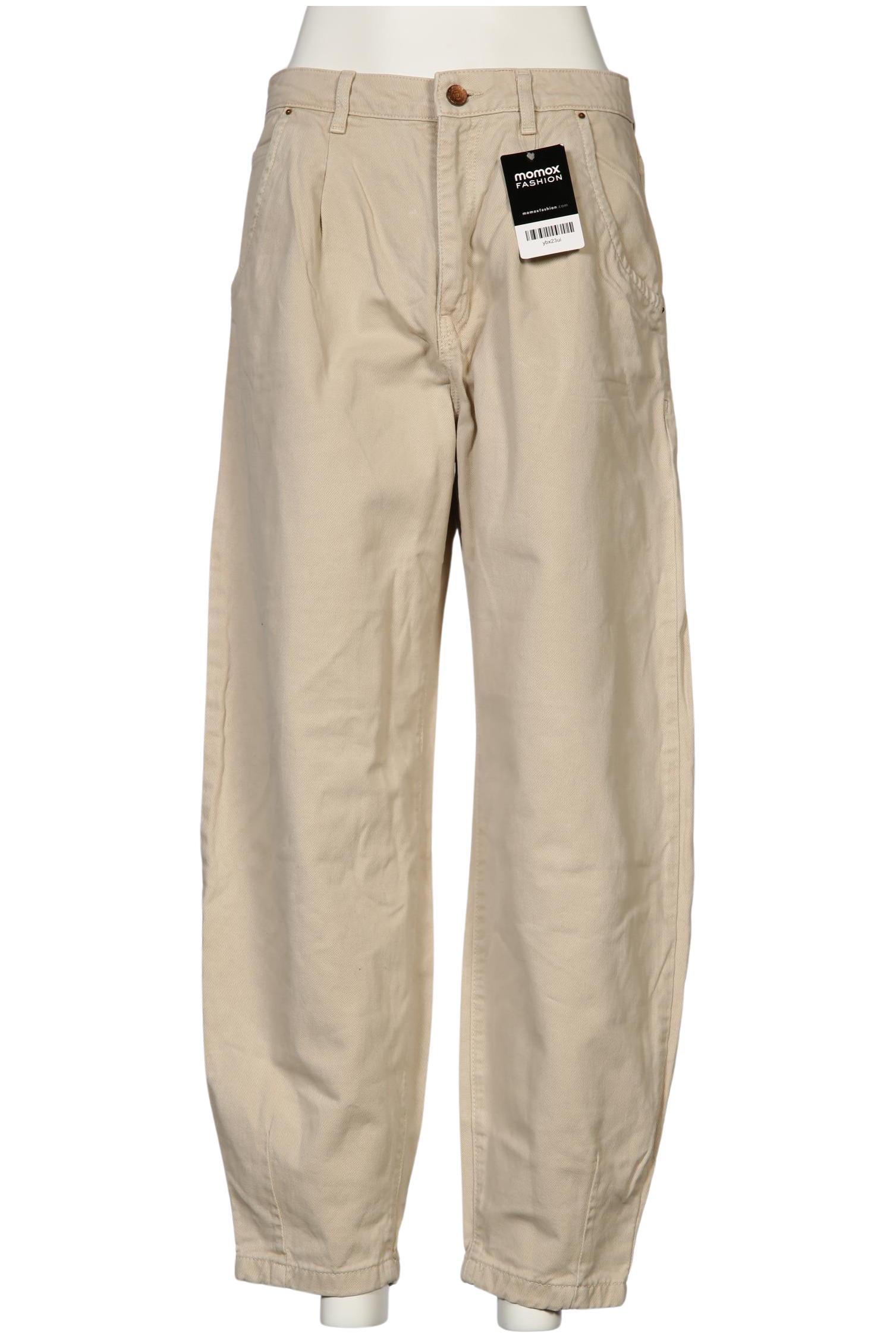 

Zara Damen Jeans, beige, Gr. 38
