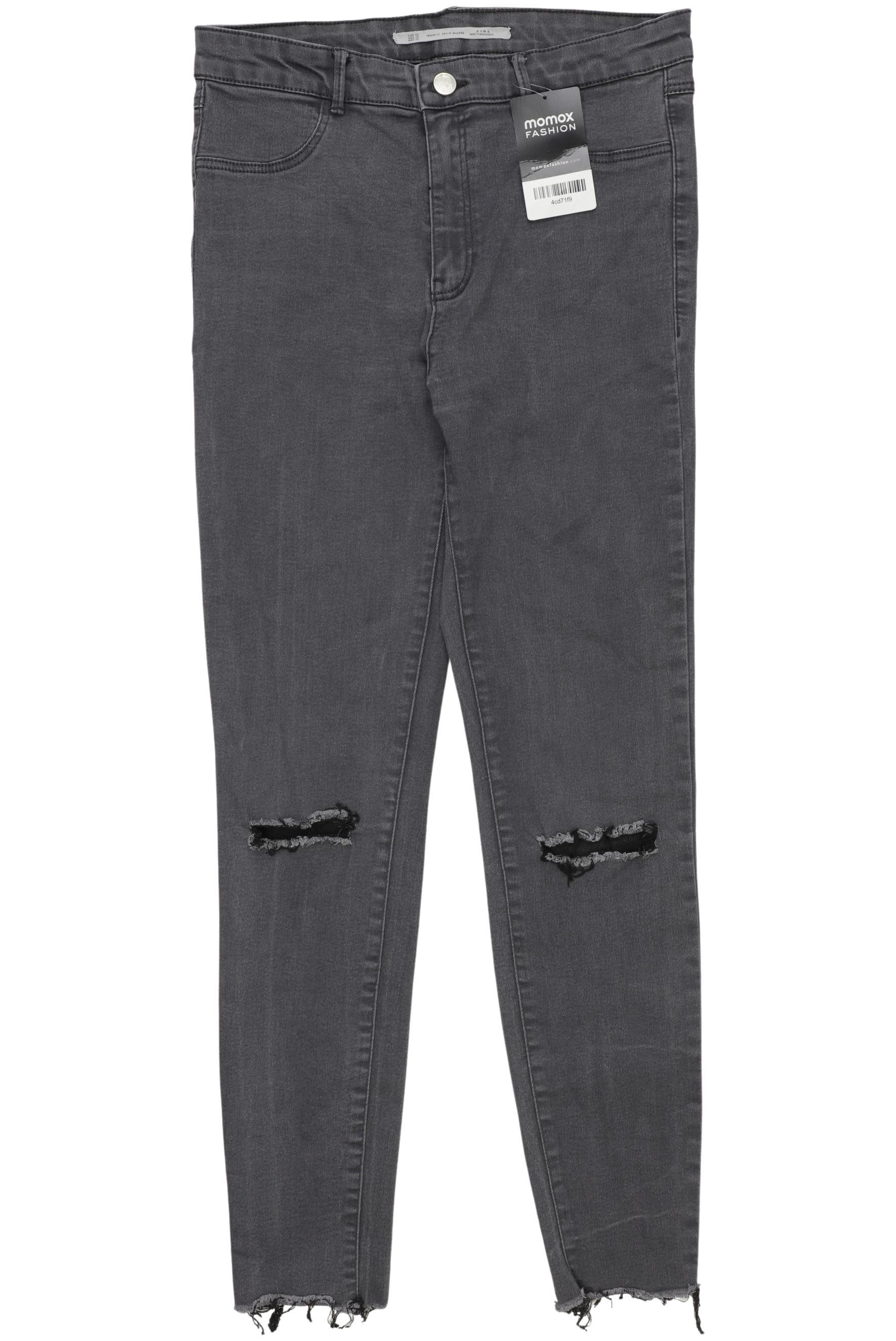 

Zara Damen Jeans, grau, Gr. 42