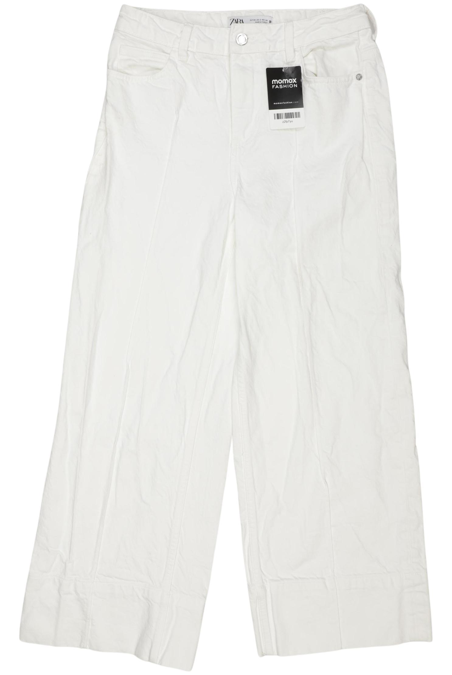 

Zara Damen Jeans, weiß, Gr. 34