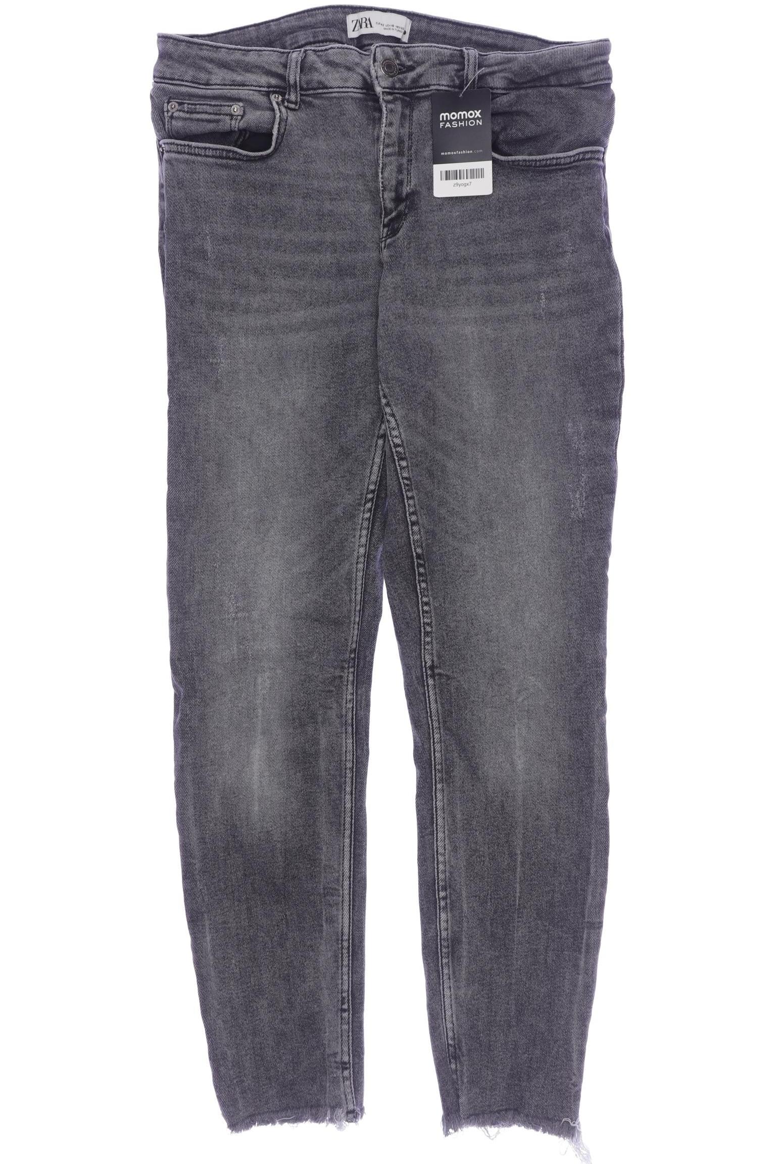 

Zara Damen Jeans, schwarz, Gr. 42