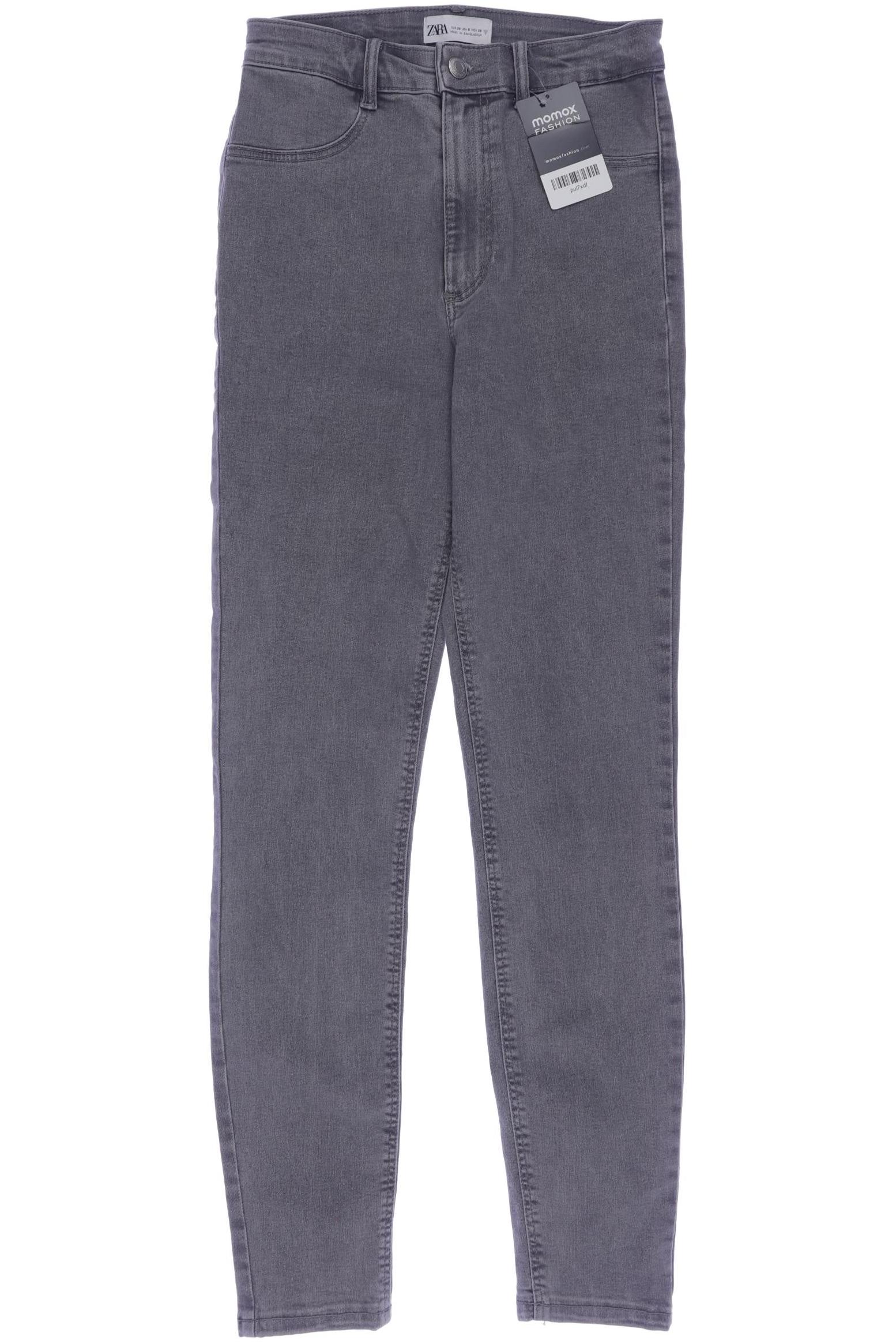 

Zara Damen Jeans, grau, Gr. 38