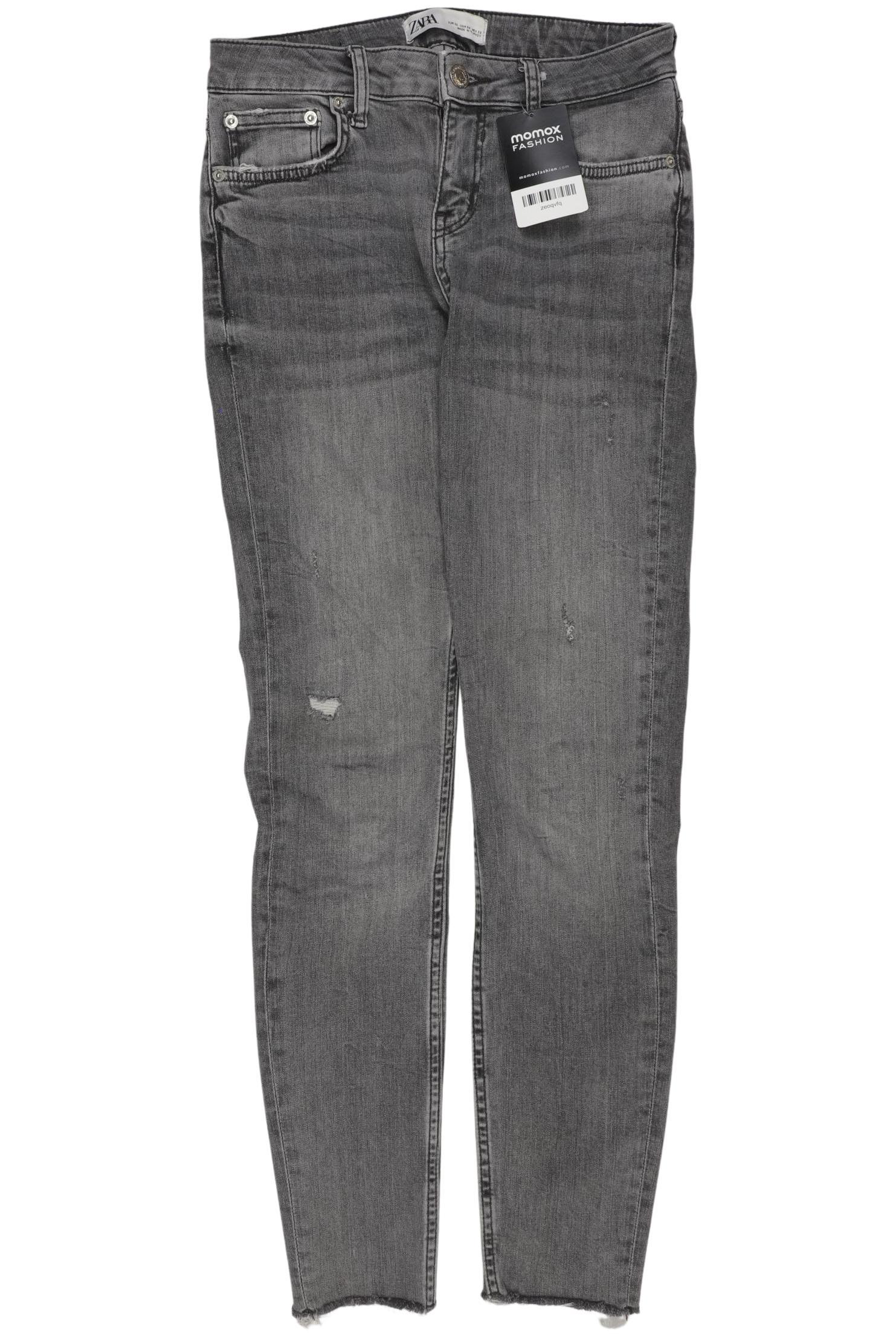 

Zara Damen Jeans, grau, Gr. 36