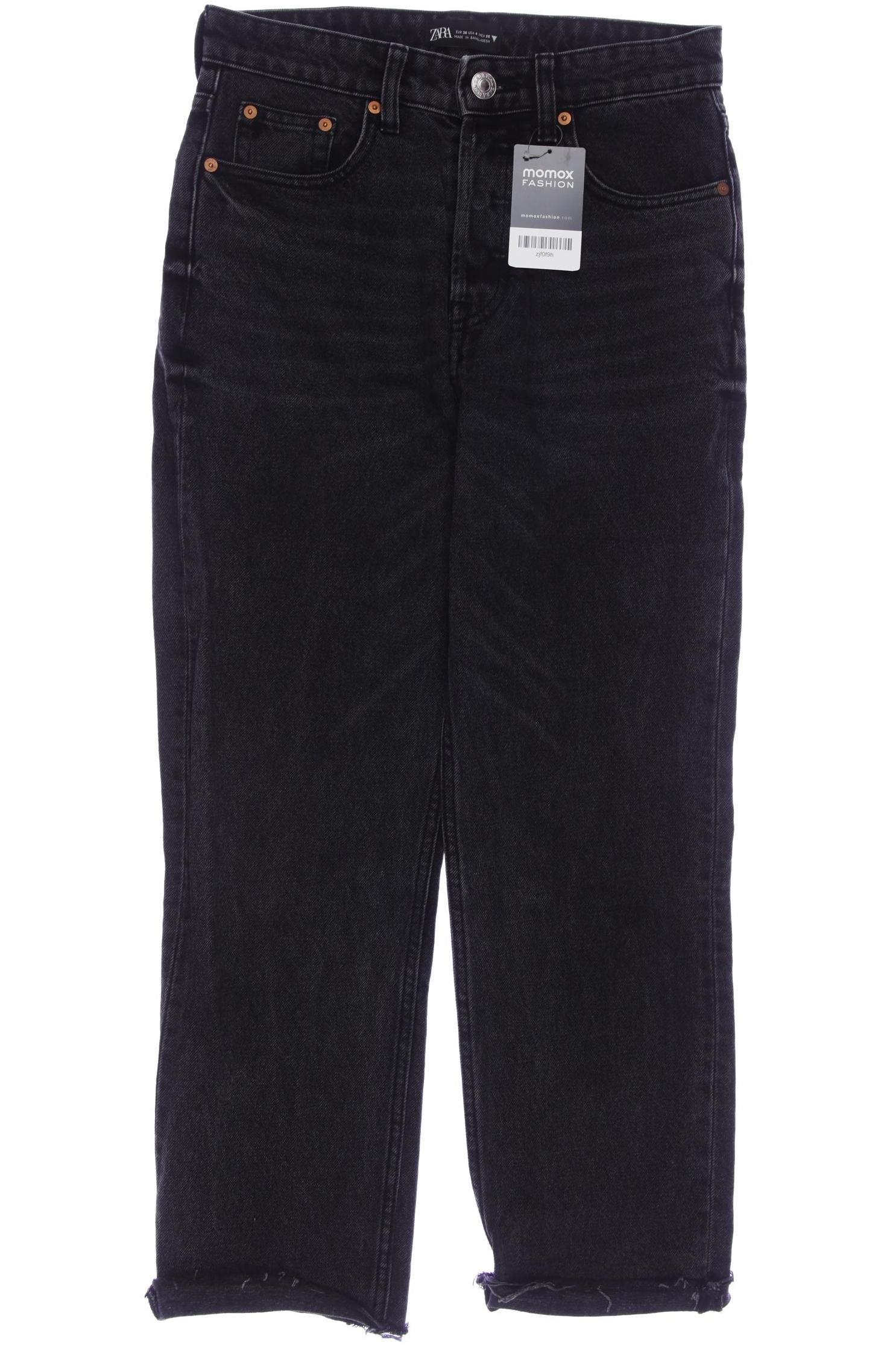 

Zara Damen Jeans, schwarz, Gr. 36