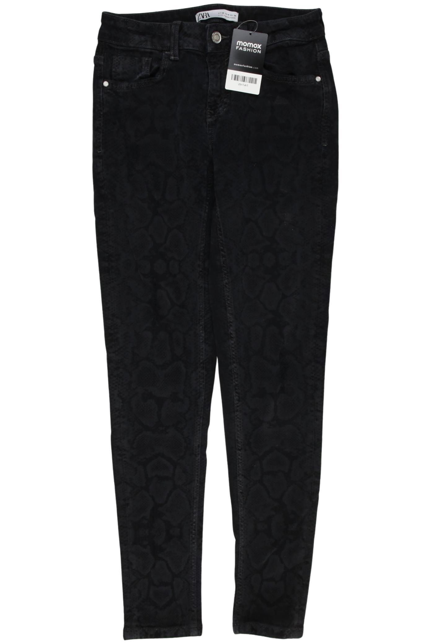 

Zara Damen Jeans, schwarz, Gr. 36