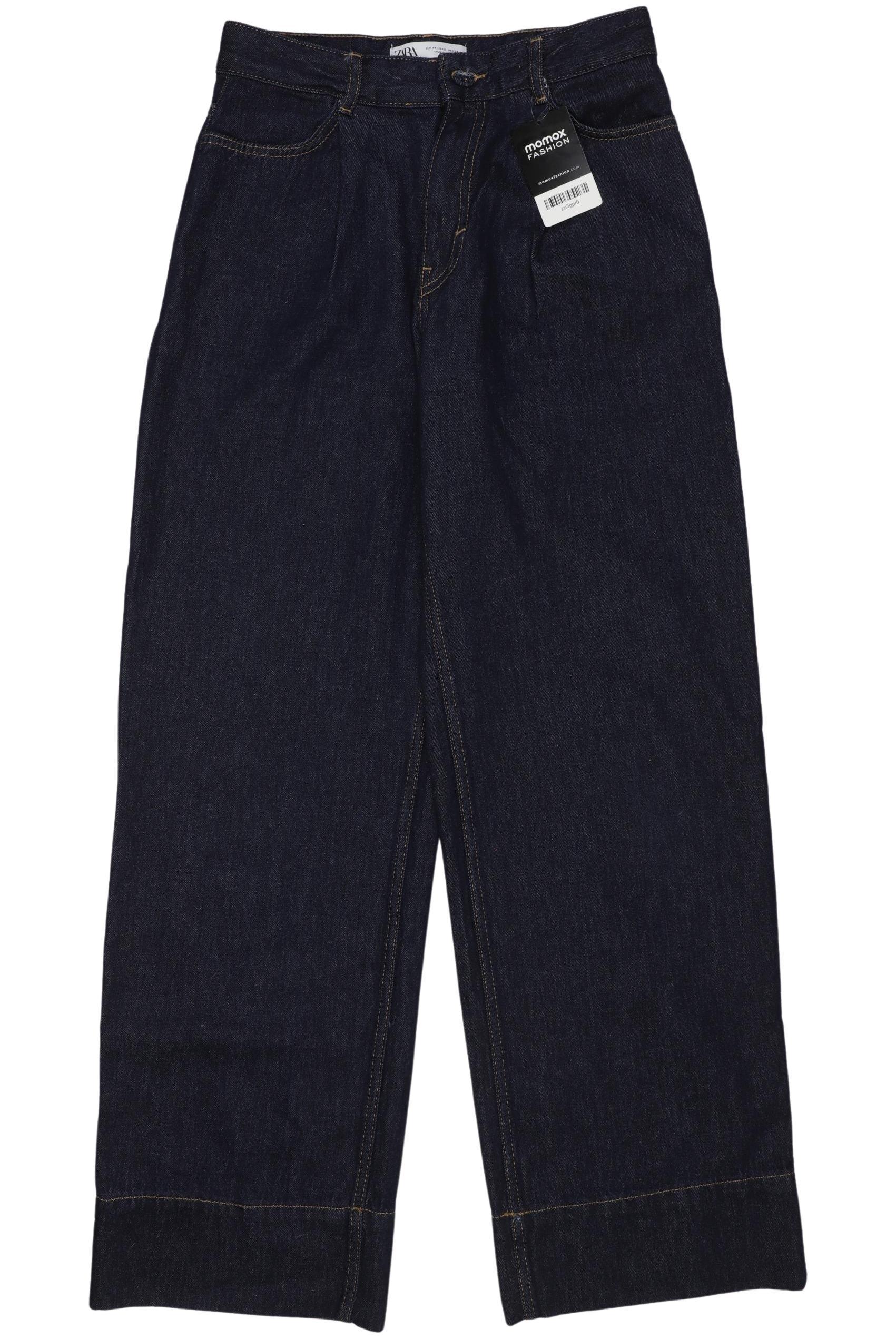 

Zara Damen Jeans, marineblau, Gr. 34