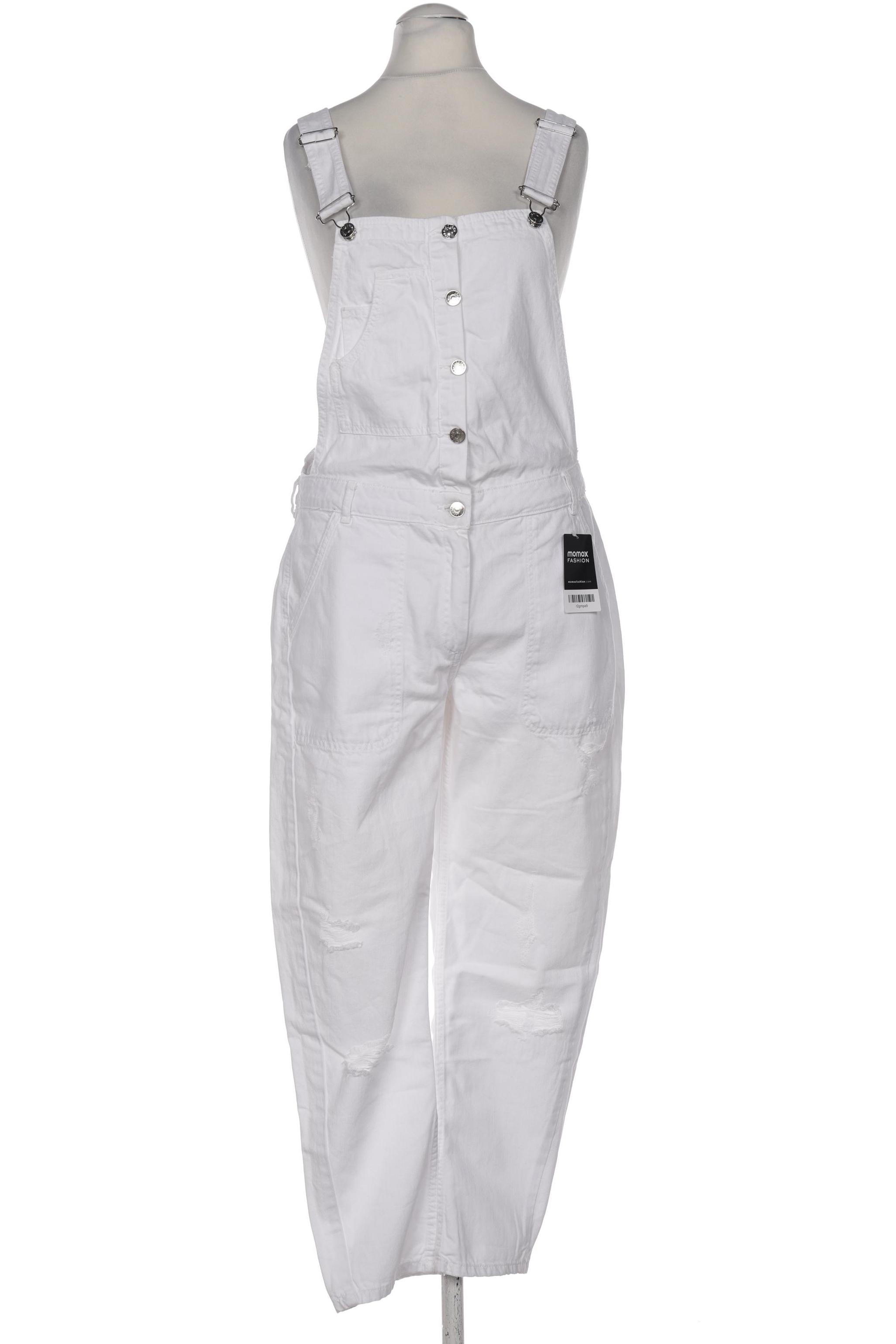 

Zara Damen Jumpsuit/Overall, weiß, Gr. 38