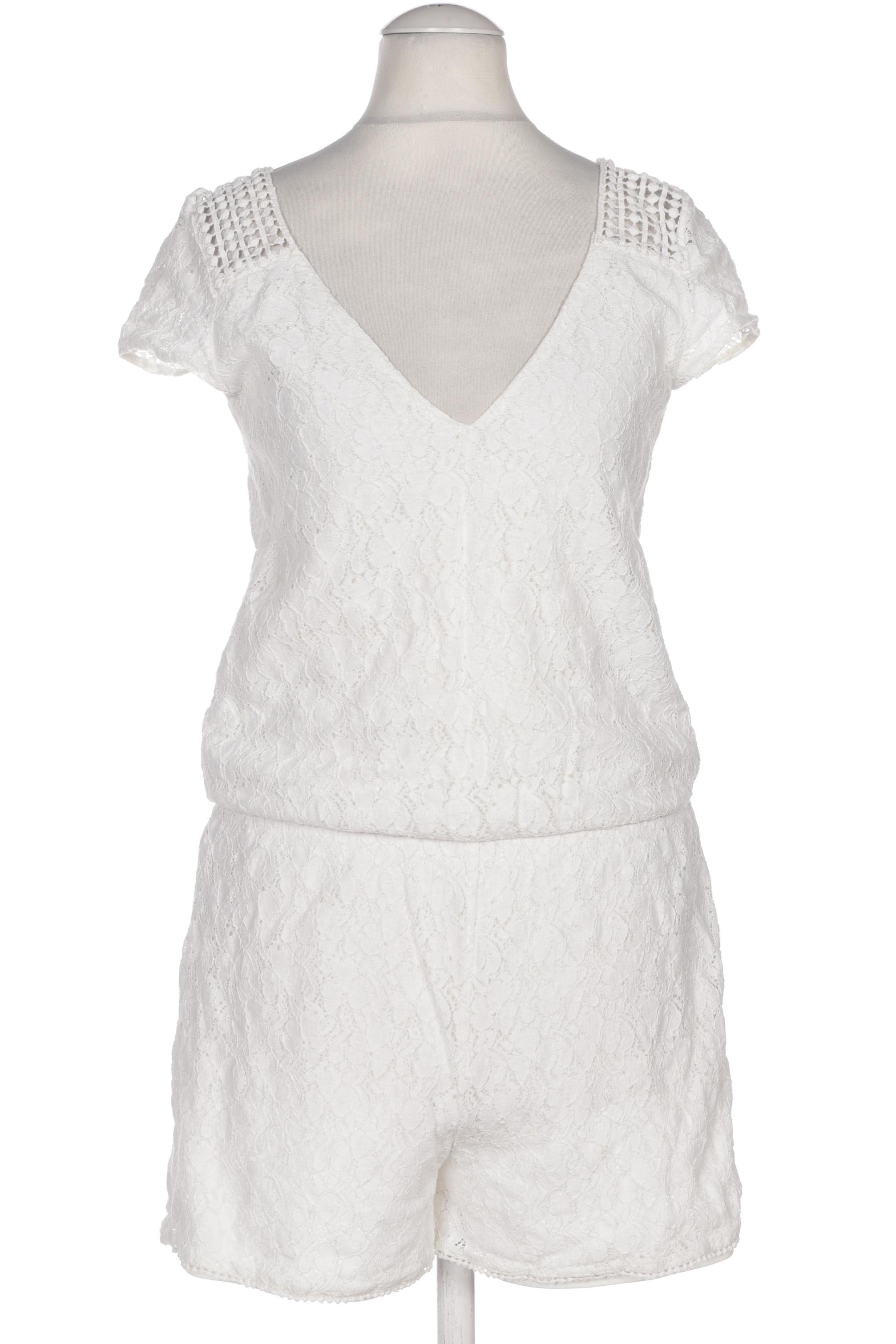 

ZARA Damen Jumpsuit/Overall, weiß