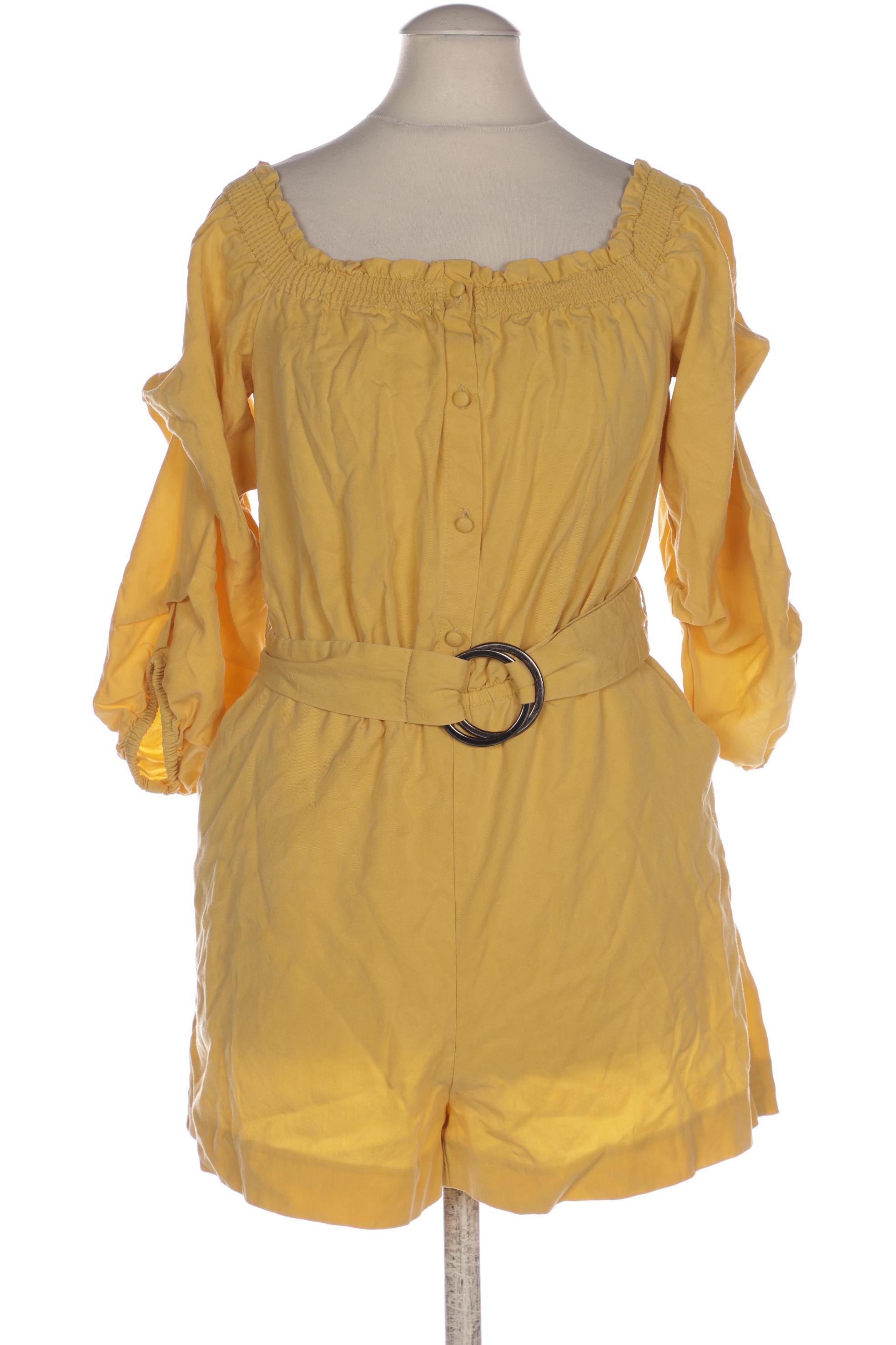 

ZARA Damen Jumpsuit/Overall, gelb
