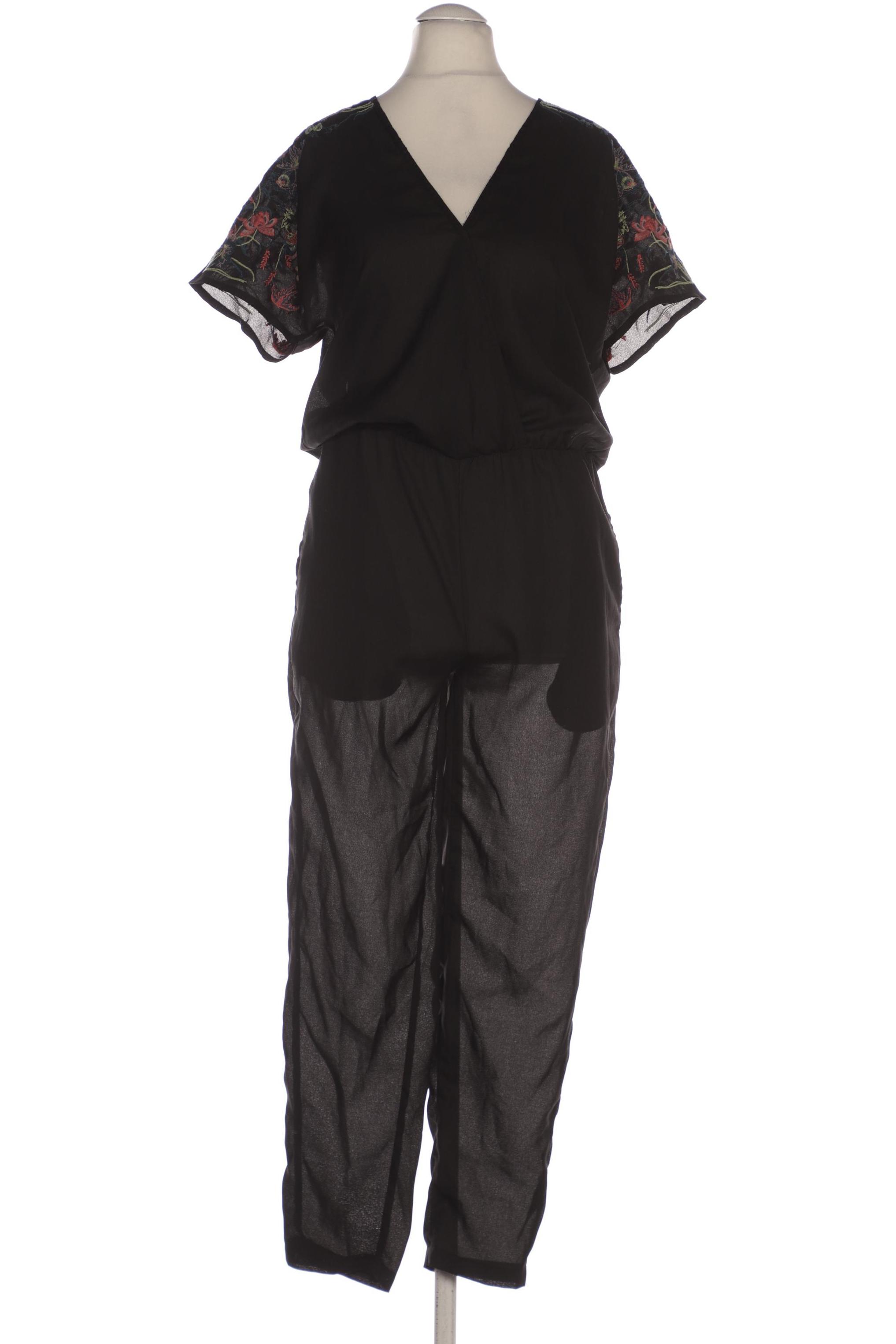 

ZARA Damen Jumpsuit/Overall, schwarz