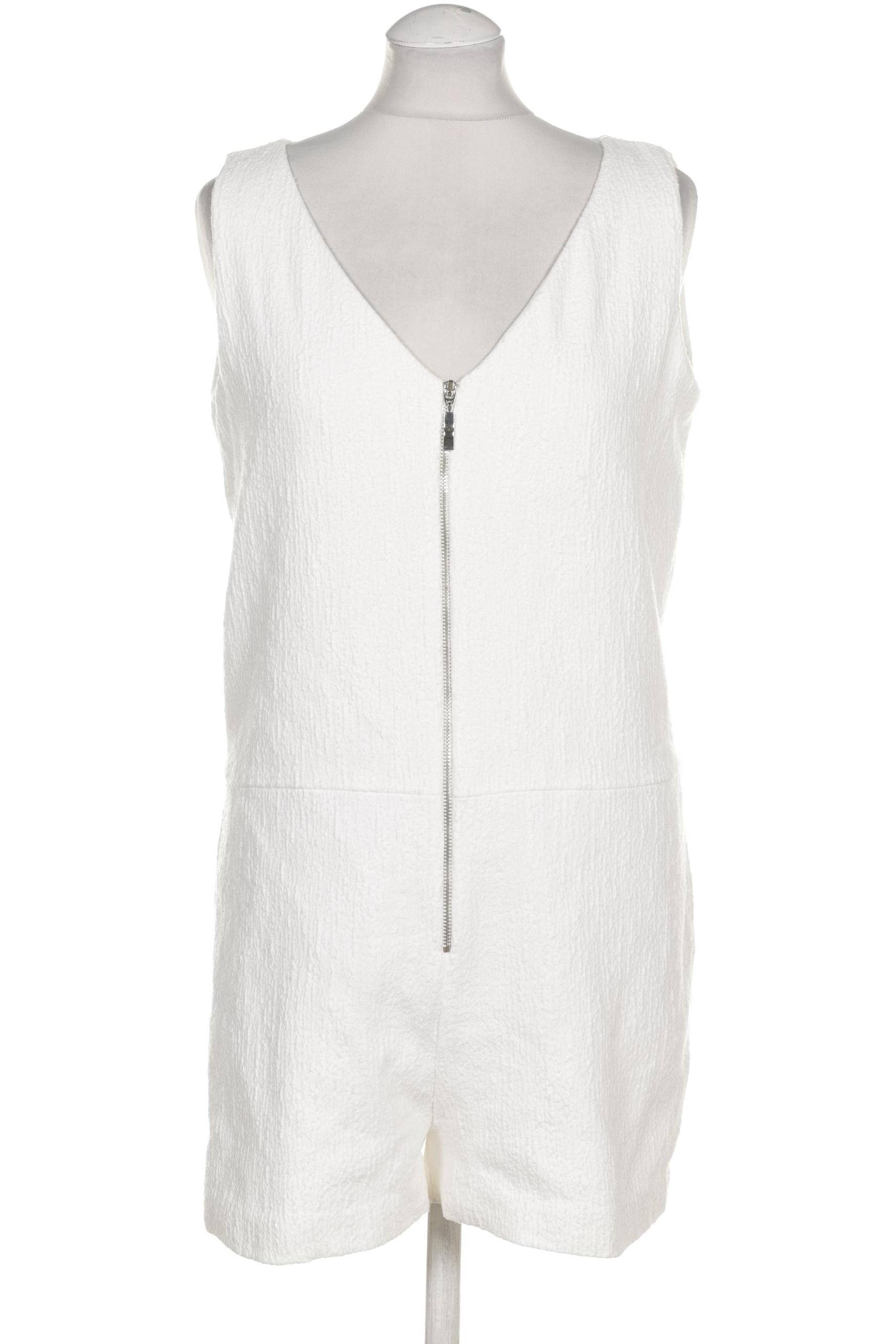 

Zara Damen Jumpsuit/Overall, weiß, Gr. 38