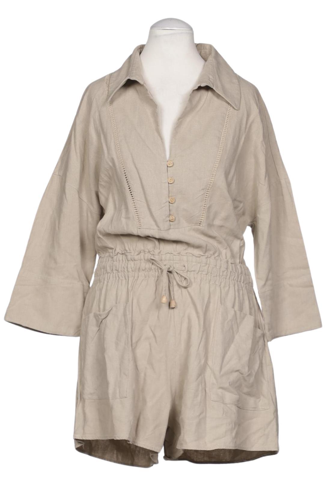 

Zara Damen Jumpsuit/Overall, beige, Gr. 34