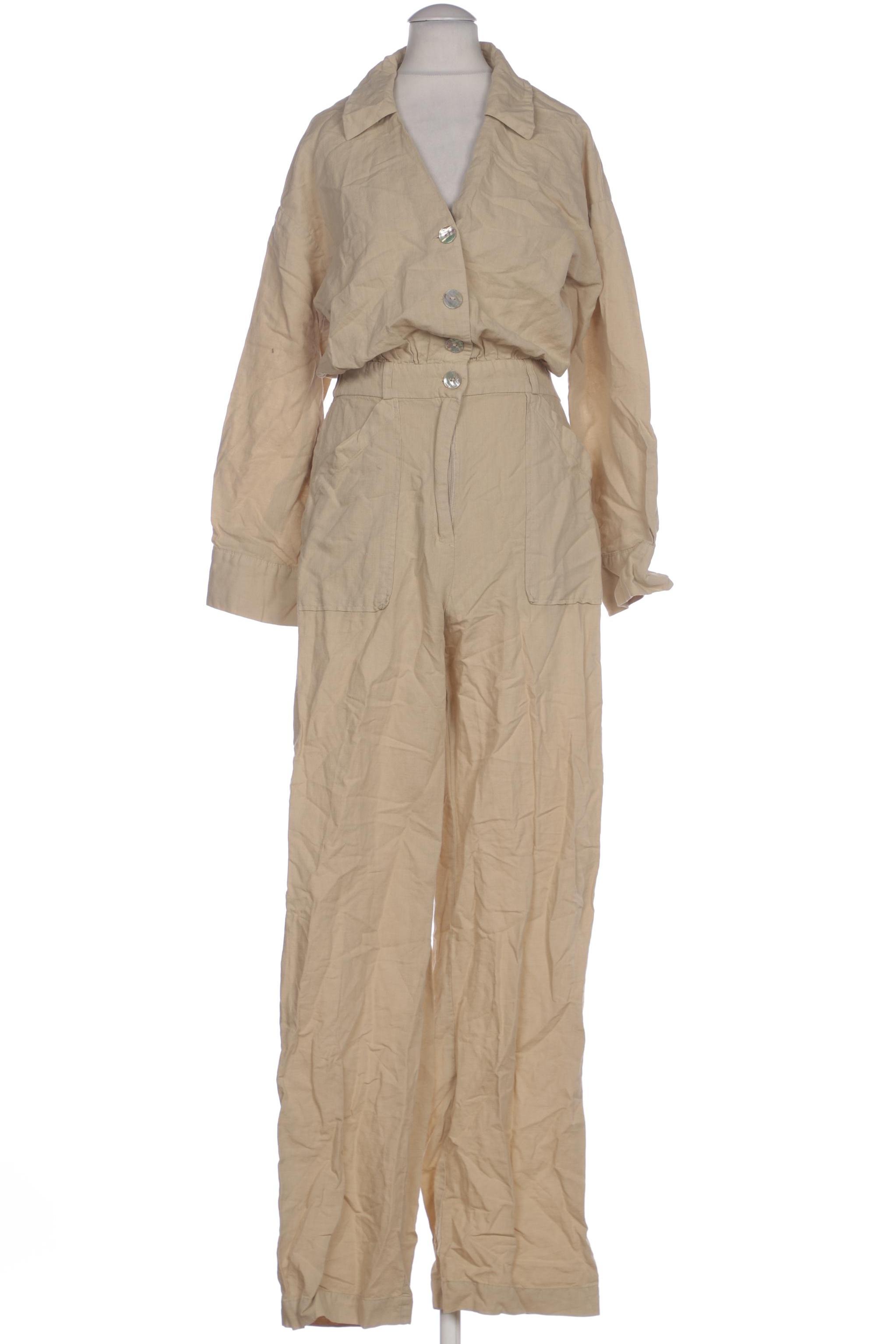

Zara Damen Jumpsuit/Overall, beige, Gr. 34