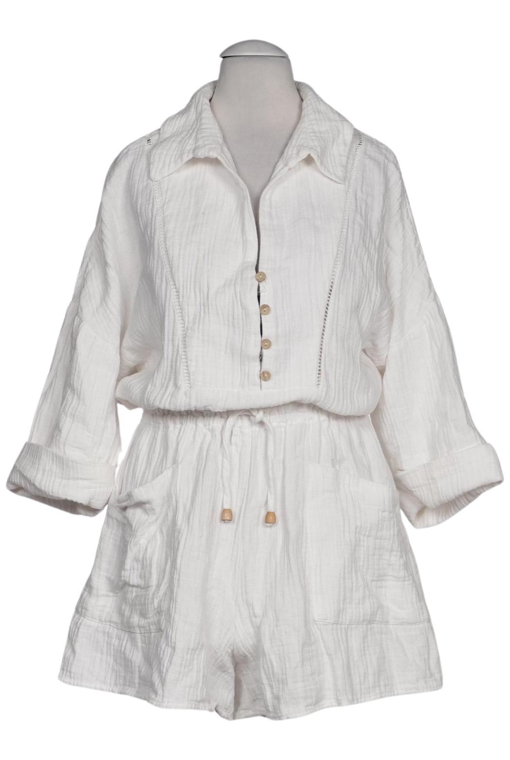 

Zara Damen Jumpsuit/Overall, weiß, Gr. 36