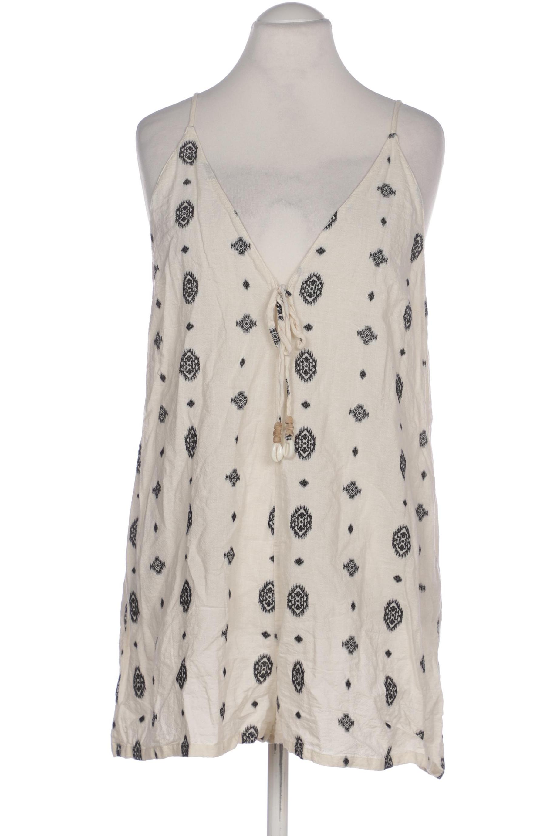 

Zara Damen Jumpsuit/Overall, cremeweiß, Gr. 42