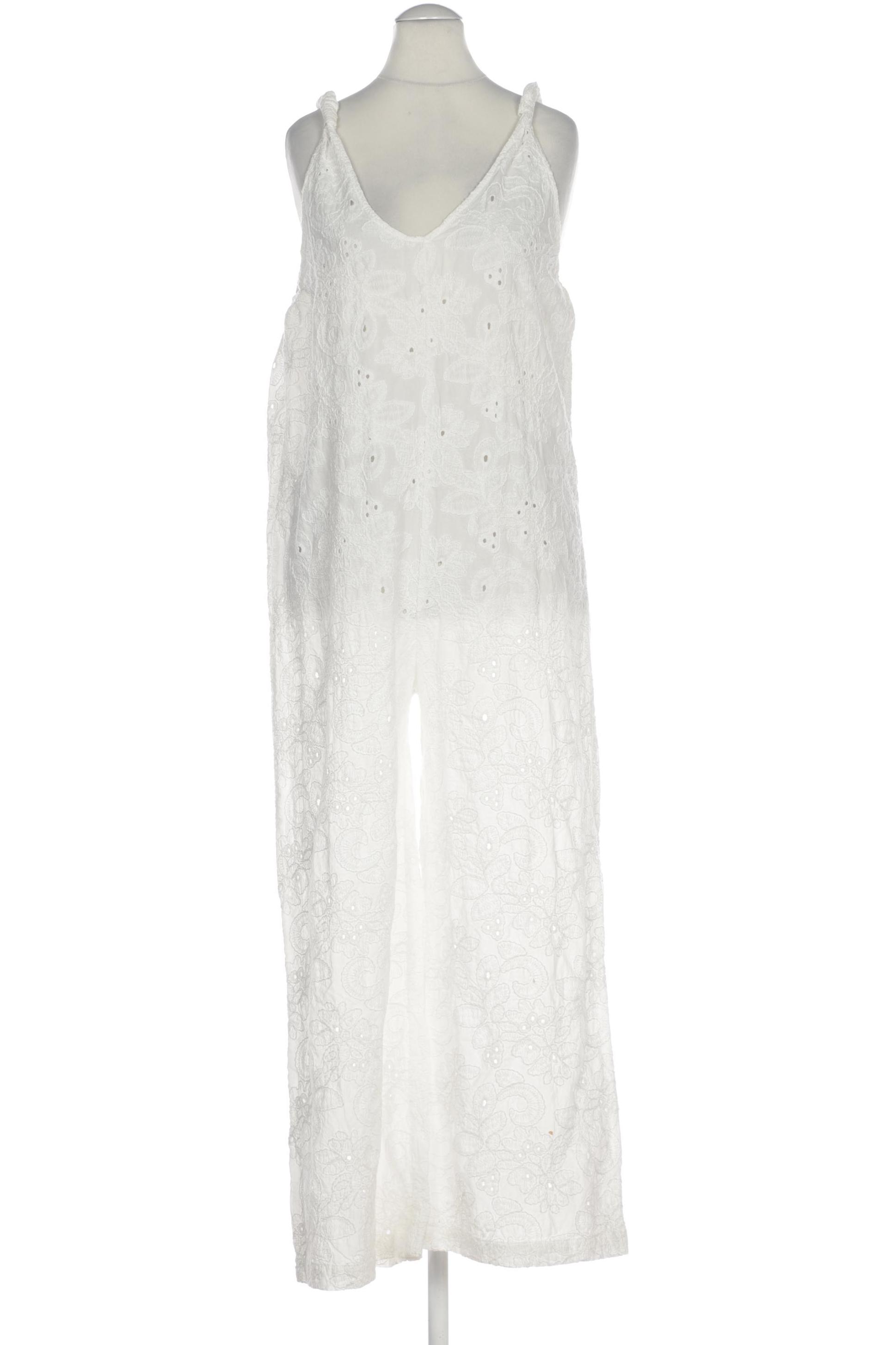 

ZARA Damen Jumpsuit/Overall, weiß