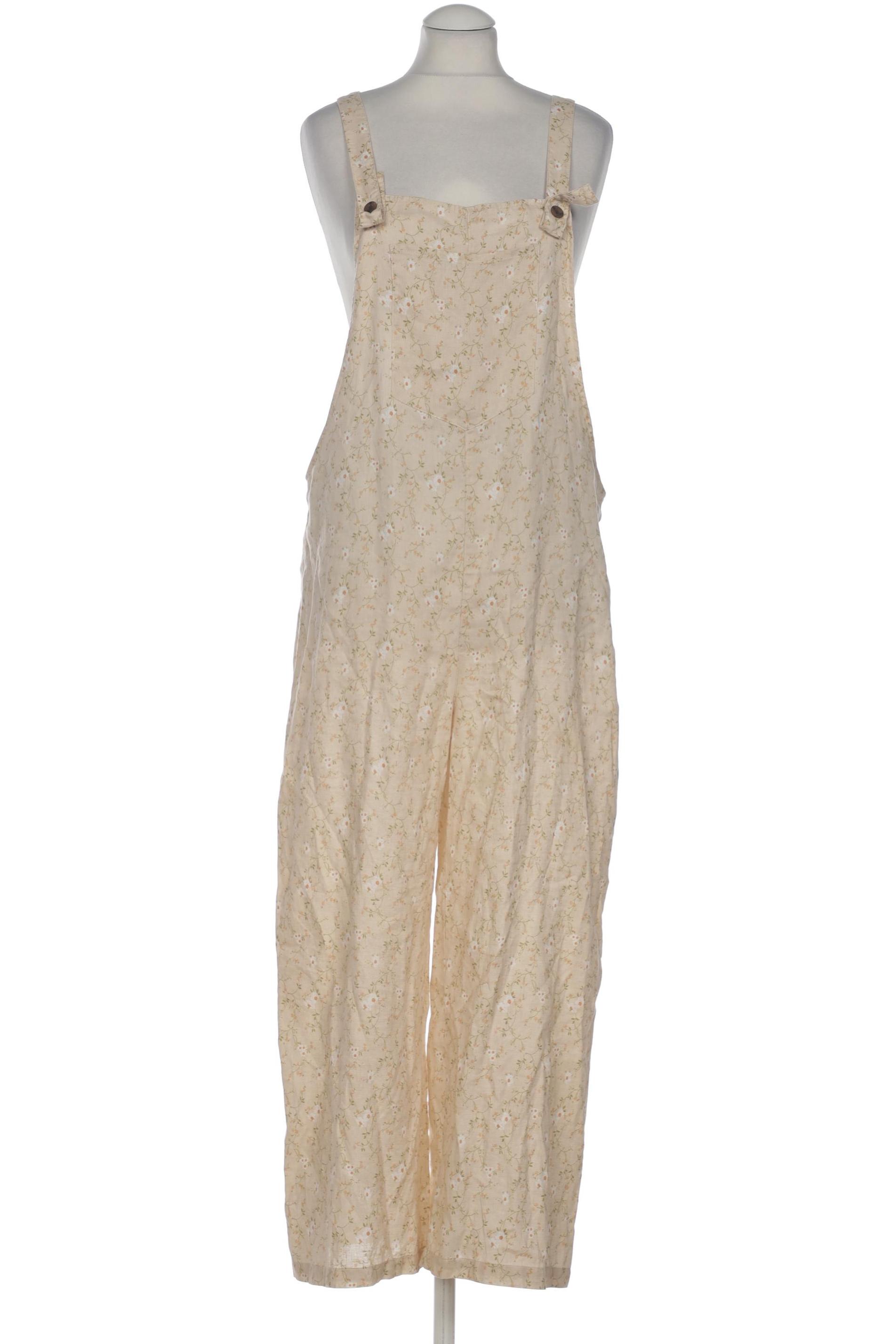 

Zara Damen Jumpsuit/Overall, cremeweiß, Gr. 42