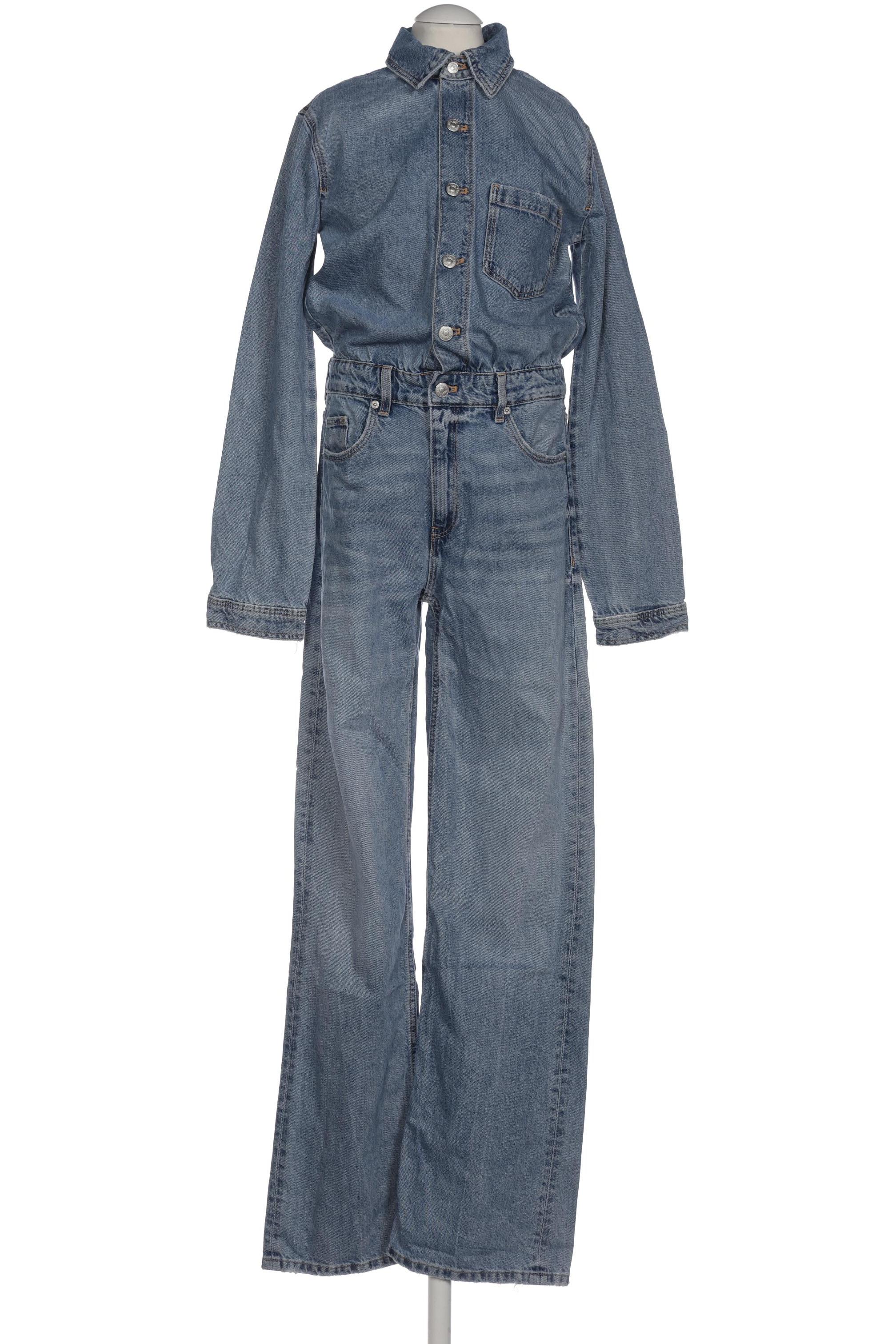 

ZARA Damen Jumpsuit/Overall, blau
