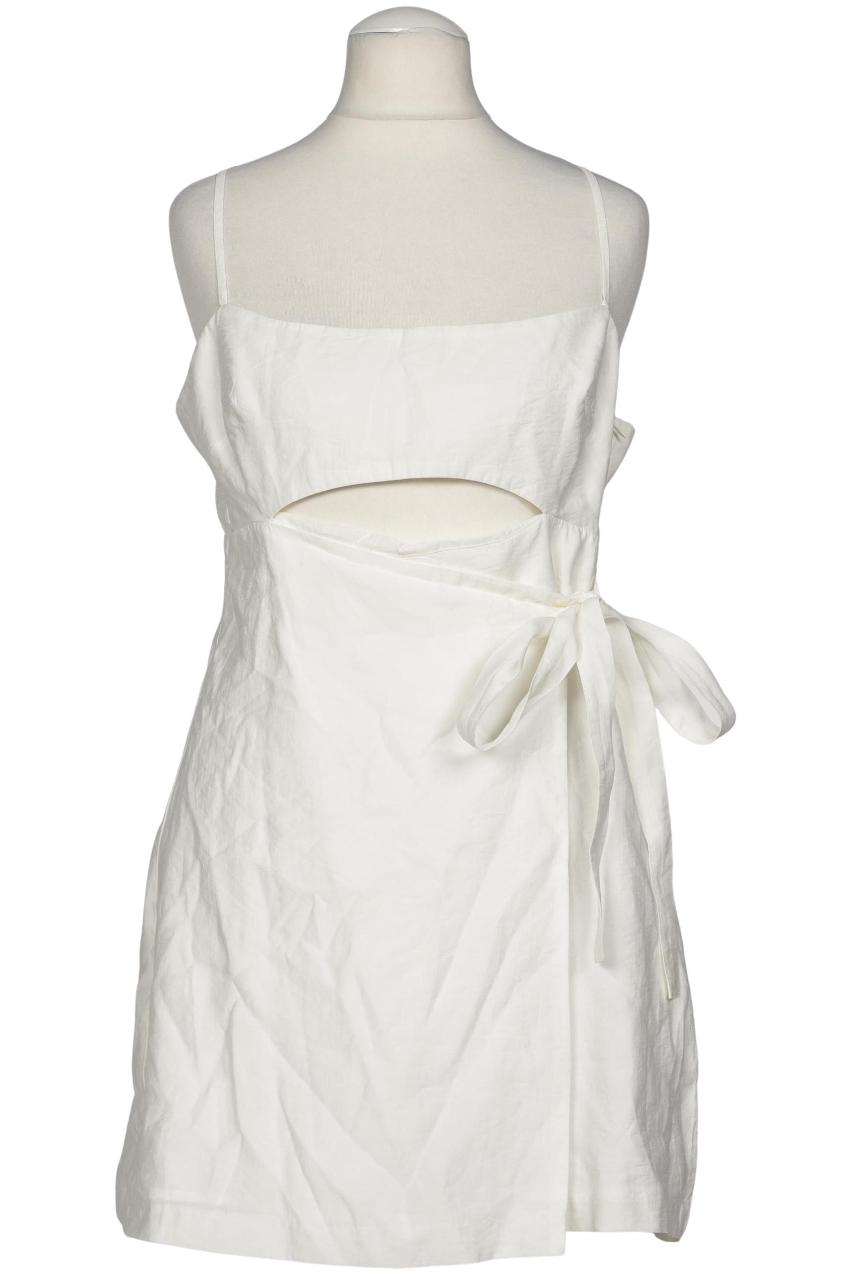 

Zara Damen Jumpsuit/Overall, cremeweiß, Gr. 32