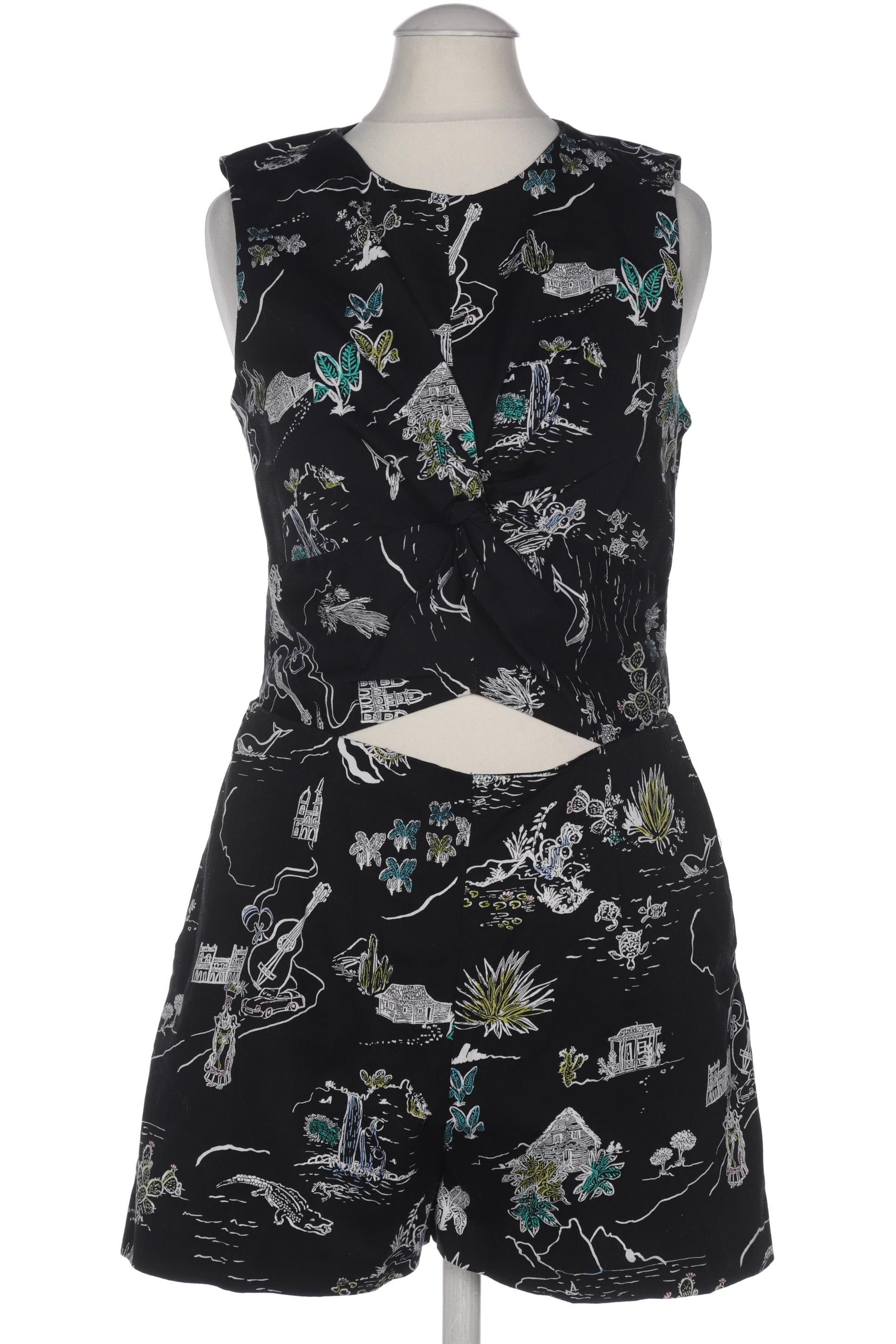 

ZARA Damen Jumpsuit/Overall, schwarz
