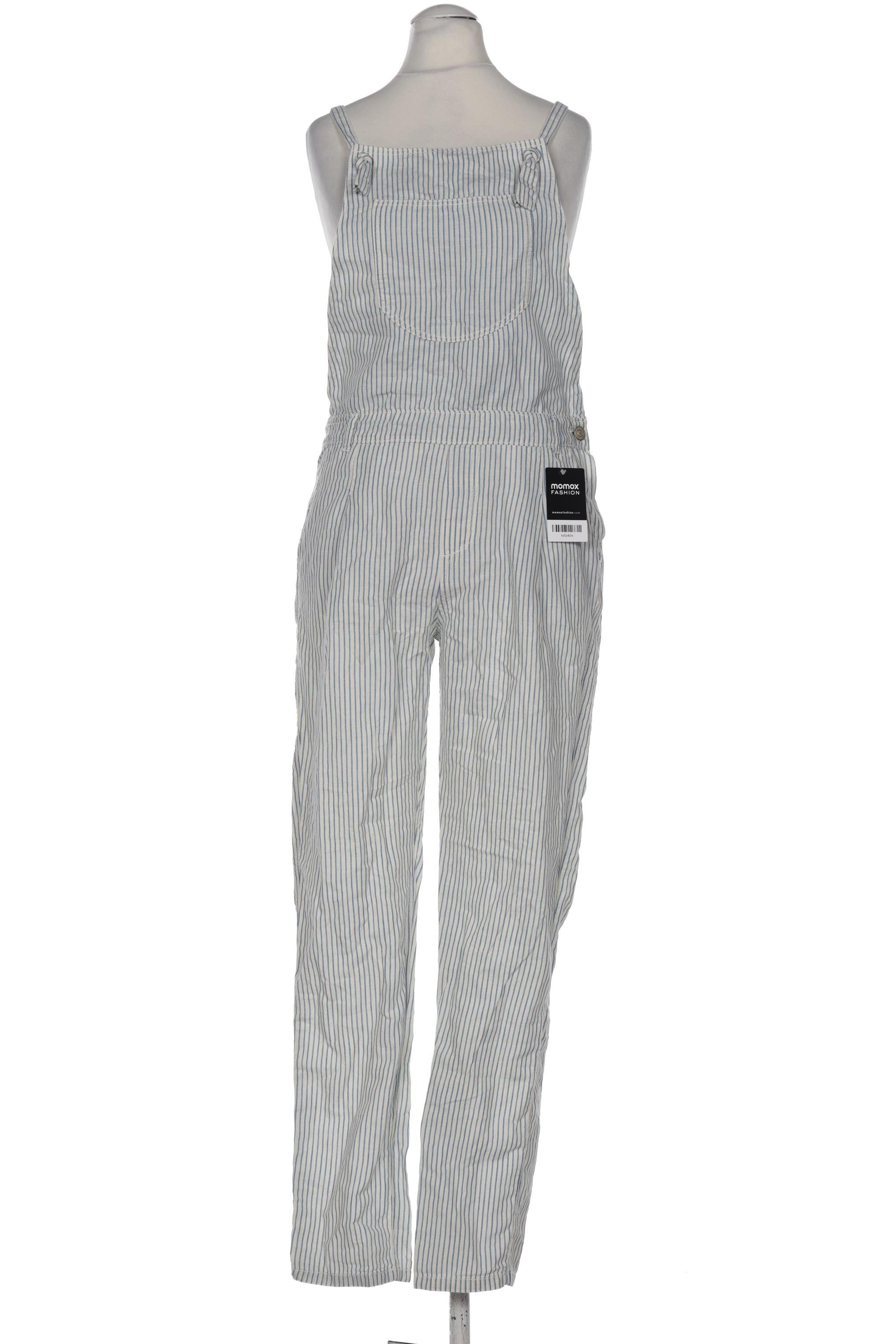 

Zara Damen Jumpsuit/Overall, cremeweiß, Gr. 38