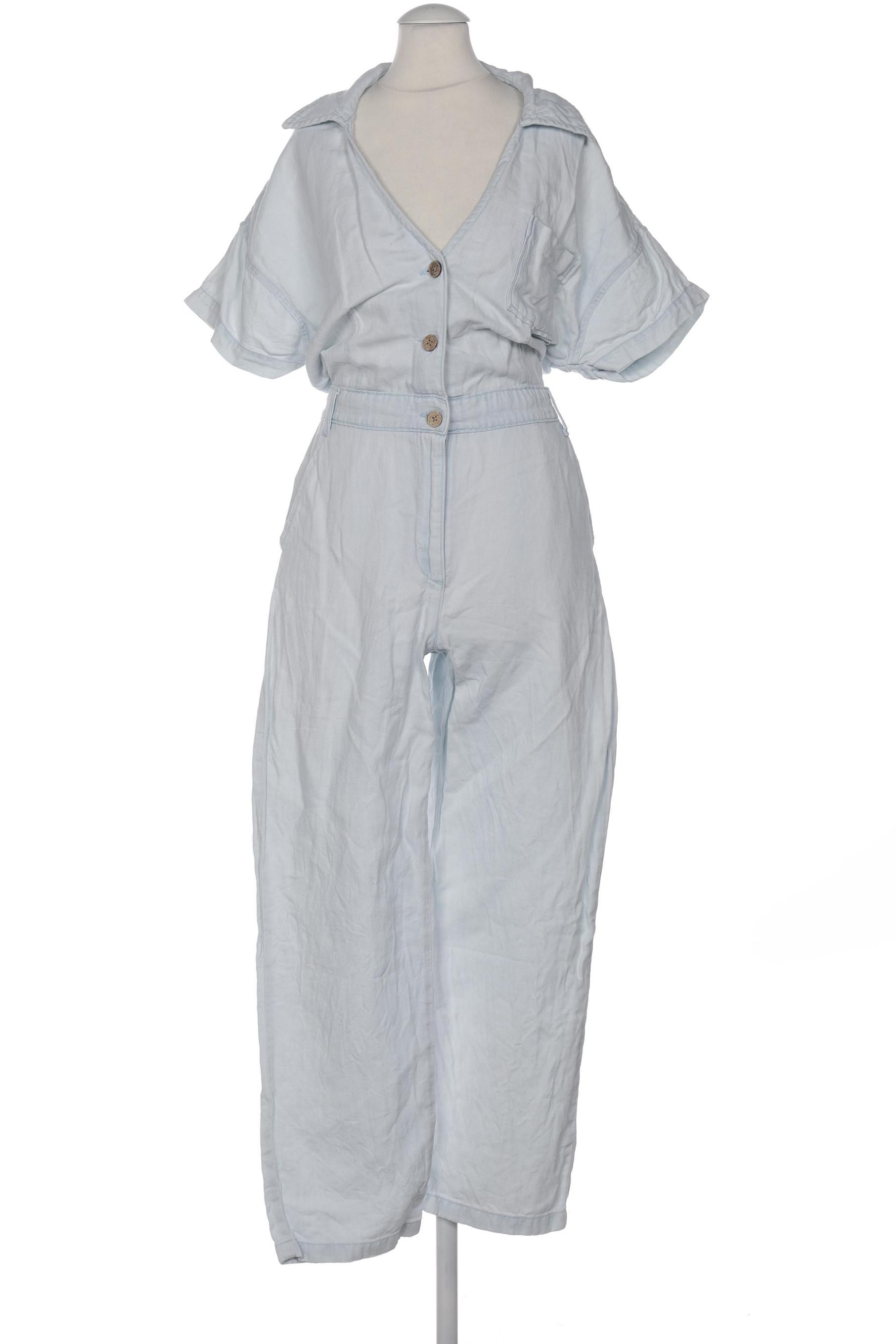 

Zara Damen Jumpsuit/Overall, hellblau, Gr. 34