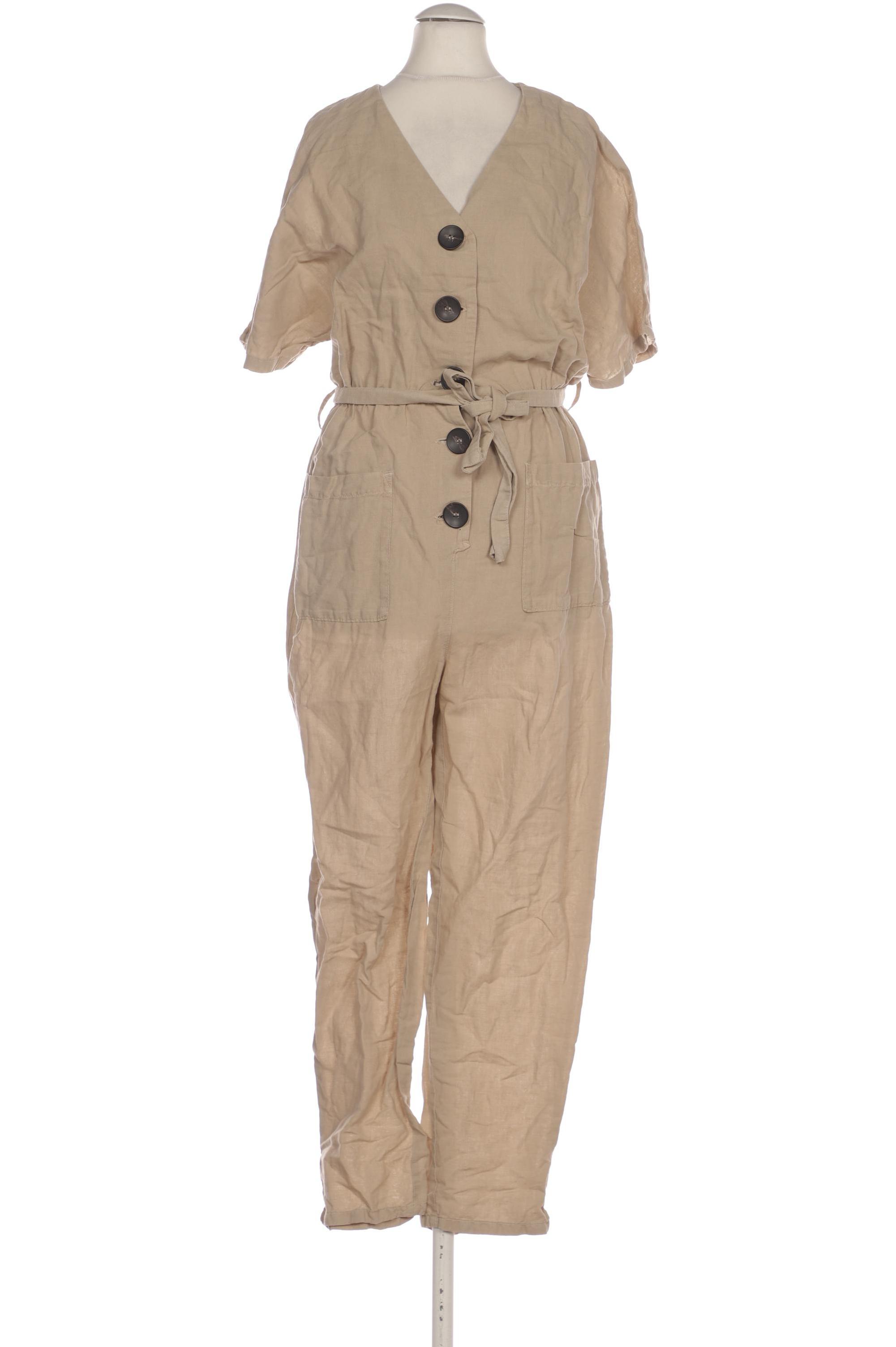 

ZARA Damen Jumpsuit/Overall, beige